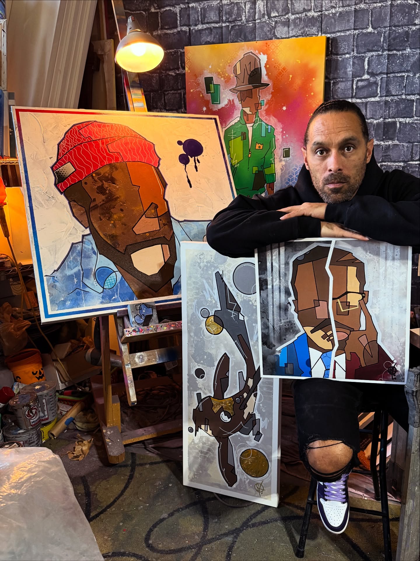 Behind every finished piece is a storm of sketches, emotions, and second guesses.
But that’s the beauty of it — finding peace in the process.
I’m honored to bring that story to Superfine Art Fair DC this November 7th.
📍 737 7th Street NW, Washington DC
📆 November 7–9 Fri 4-10pm • Sat 10am-8pm • Sun 10am-6pm
🎟️ Tickets available through the link in their bio
#SuperfineDC #DMVArts #ArtFair2025 #ViewsByStokes