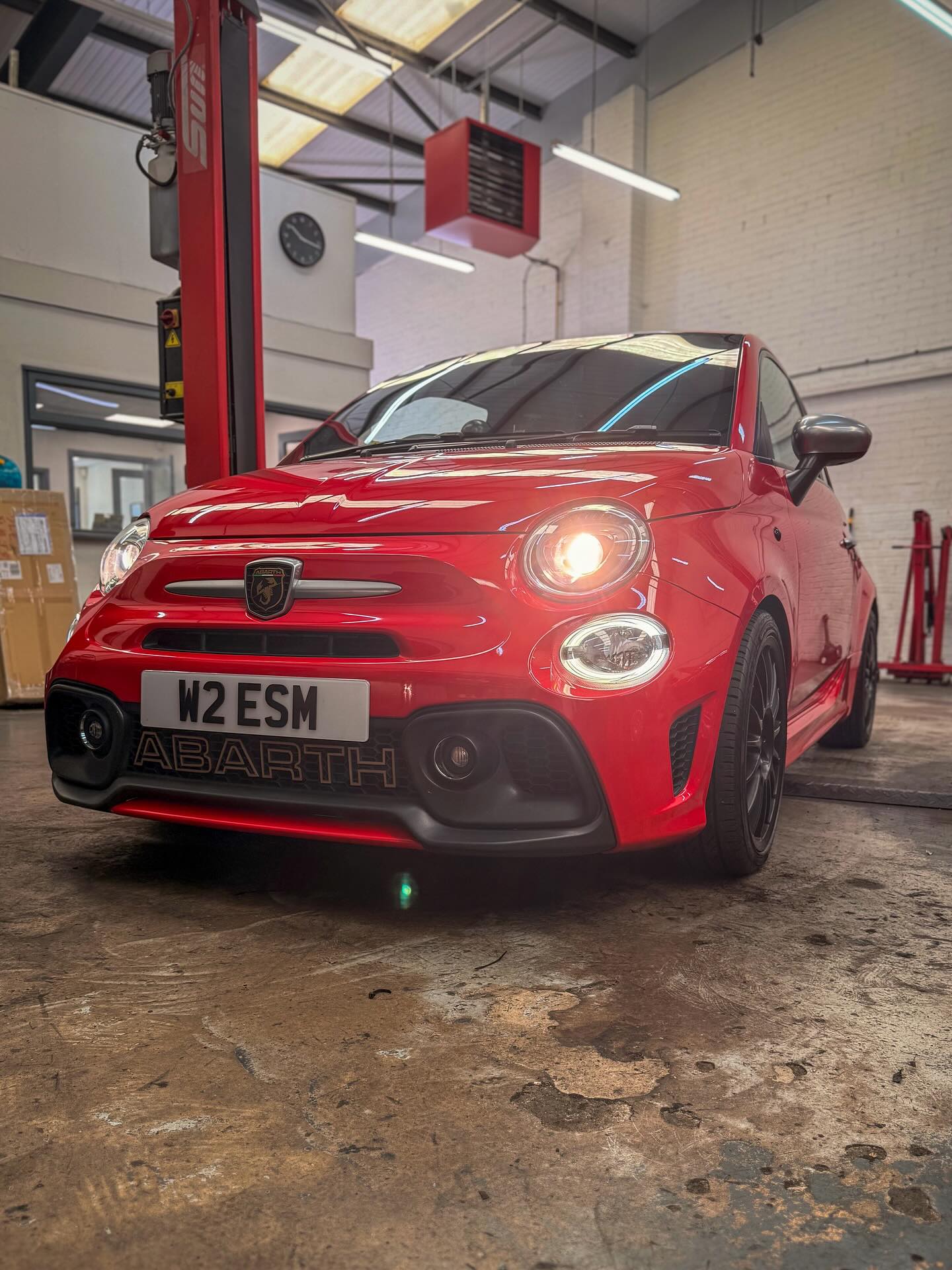 Some new Lambda sensors fitted @emily595abarth 🔥