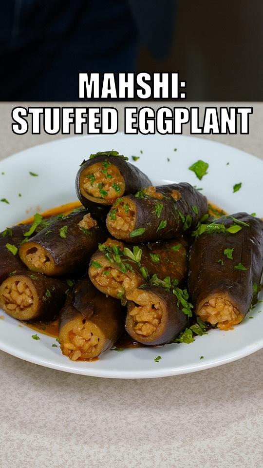 Egyptian Style Stuffed Eggplants Recipe (Mahshi Bitingan)
Okay, khalas! The full recipe with video, ingredients list, and written instructions is on my website theegyptiancook.com— link in bio.
Ingredients
(Seasonings should be added to taste.)
For the Mahshi Filling:
• olive oil
• 1 yellow onion, diced
• 6 garlic cloves, minced
• 3 tomatoes, diced
• ground coriander
• ground cumin
• sea salt
• black pepper
• fresh parsley, chopped
• fresh cilantro, chopped
• fresh dill, chopped
• 2 cups Egyptian rice, medium grain
For the Eggplant and Cooking Sauce:
• 12 baby eggplants
• 2 cups water
• sea salt
• 1 tablespoon tomato paste
• water
• juice of one lemon
#stuffedeggplant #mahshi #theegyptiancook #egyptianfood #okaykhalas #wheresthelahma yallahbismillah #bismillah