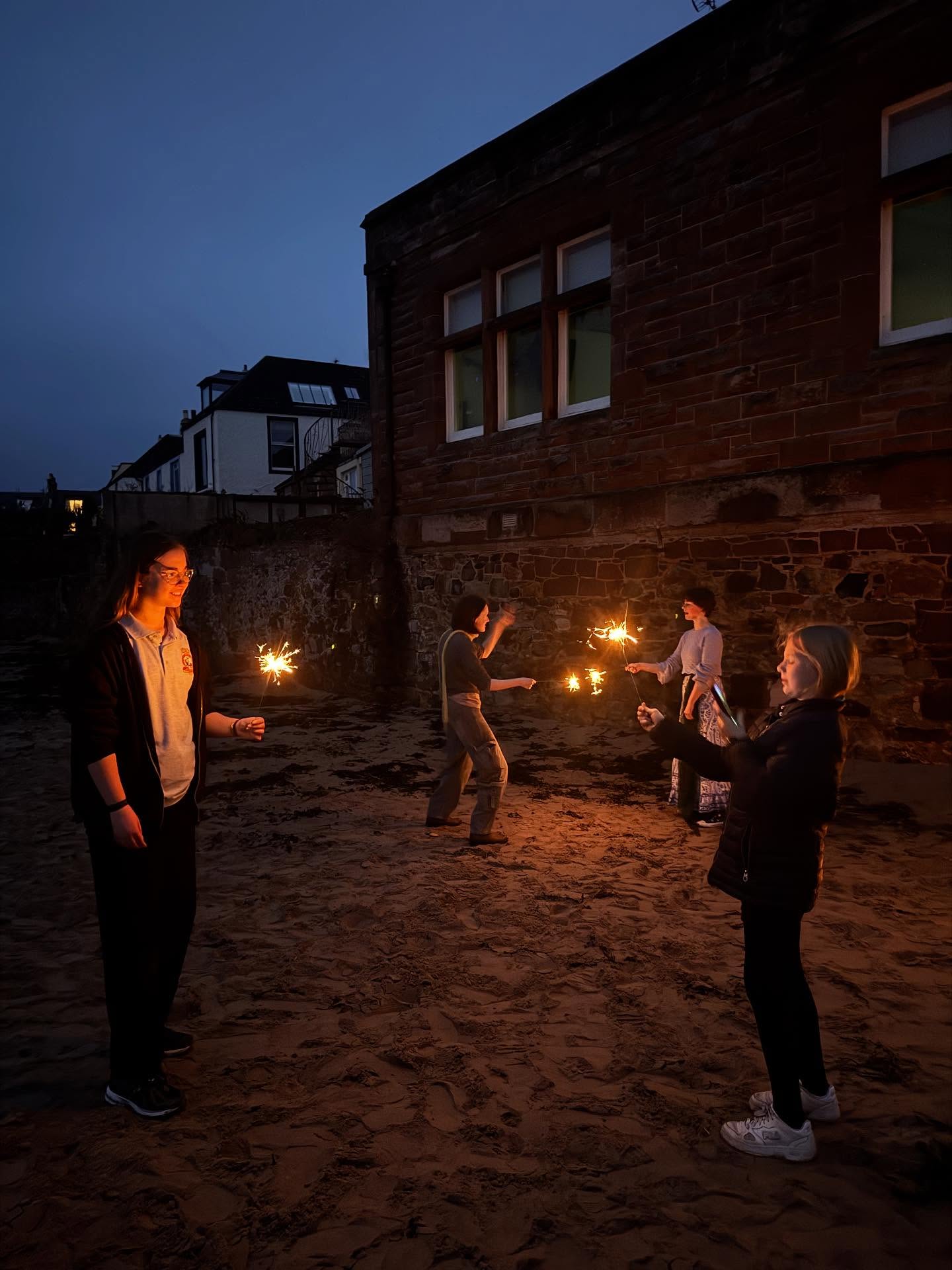 Our high school girls group also enjoyed bonfire night 🔥🥰✨