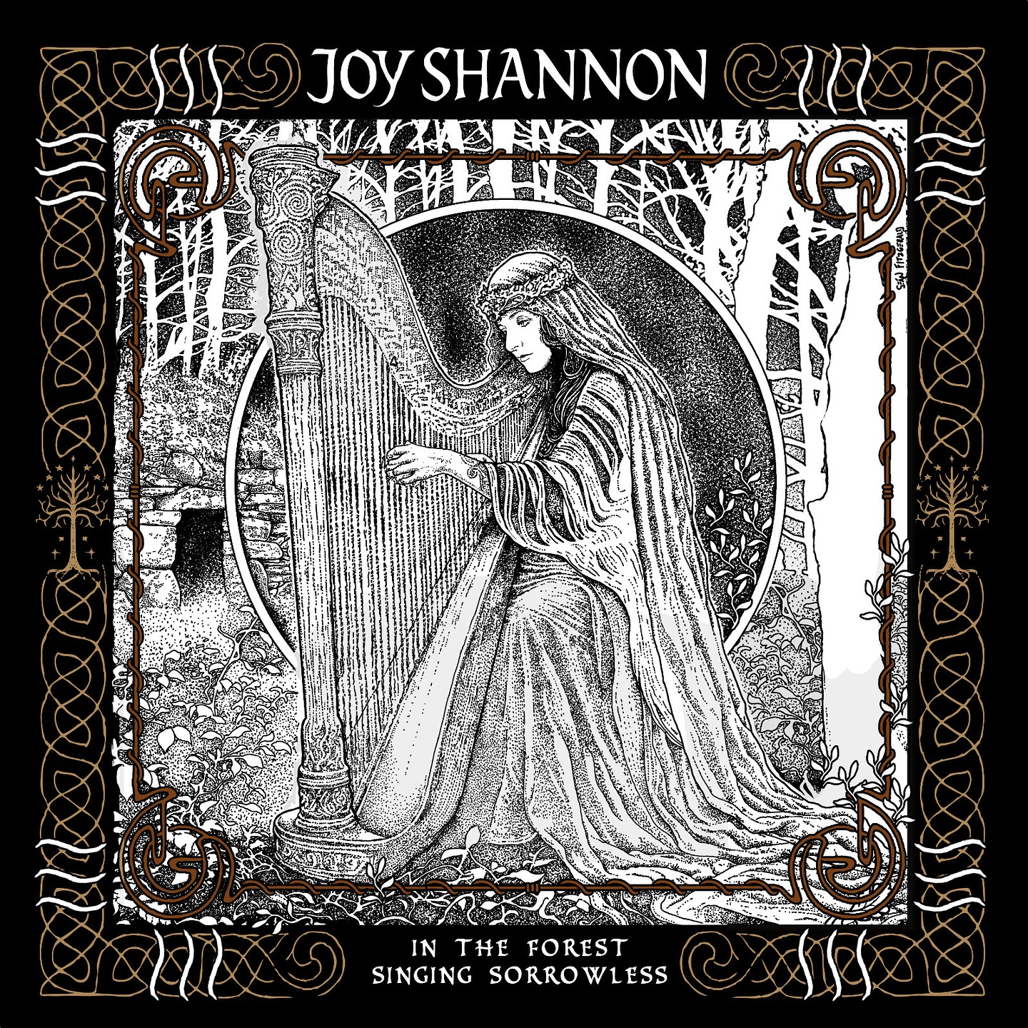 Oíche Shamhna Shona duit! Wishing you a beautiful Halloween!
-
As many of you know, besides tattooing, I also make music. Today, I release my new album “In the Forest Singing Sorrowless”, a tribute to the poetry of J.R.R. Tolkien. I set Tolkien’s beautiful words to my original music on harp, vocals and cello.
-
Streaming everywhere where you listen to music, and you can follow my music @joyshannon
-
I wanted to share about the wonderful@art of the album, as it was created by two of my favourite artists, who inspire my tattoos and illustrations!
-
The album cover was created by the incredible artist @seanfitzgeraldart. Seán creates the most intricate detail and always includes ancient Irish historic elements, which are so inspiring. In this album cover, you can see an ancient Irish “clochán” or beehive shaped stone house that was built for meditation or spiritual solitude. This fits the album theme, as it is about the forest being a spiritual haven from the chaos of the world. On a personal level getting to know Seán and his art- with all of its ancient Irish pagan references- has been incredibly healing to me. (Go raibh maith agat Seán as bheith i do bhall de mo tuath)
-
Also included in the interior album design, is a circular dragon designed by @nordictattoo Kai Uwe Faust. Kai has been a deep inspiration for my tattoos, inspiring me with his approach to design and historical and spiritual grounding in all he creates.
-
Thank you to the artists for their incredible inspiration!
-