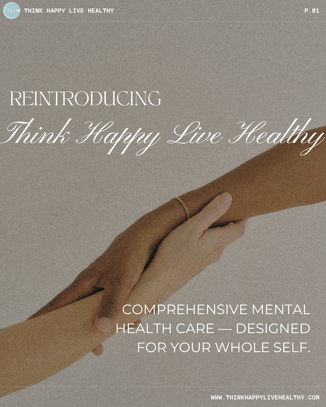 We’re reintroducing Think Happy Live Healthy — a mental health practice dedicated to treating the whole person.
Our compassionate, evidence-based approach integrates therapy, psychological testing, and psychiatry to address every aspect of your well-being — mind, body, and life.
With welcoming offices in Falls Church and Ashburn, Virginia, we make it simple to access care that’s personalized, thoughtful, and designed around you.
Schedule your free 15-minute consultation today at thinkhappylivehealthy.com.
#ThinkHappyLiveHealthy #MentalHealthCare #TherapyAndWellness #HolisticHealing #VirginiaTherapist #PsychologyPractice #WellnessJourney #MindBodyConnection