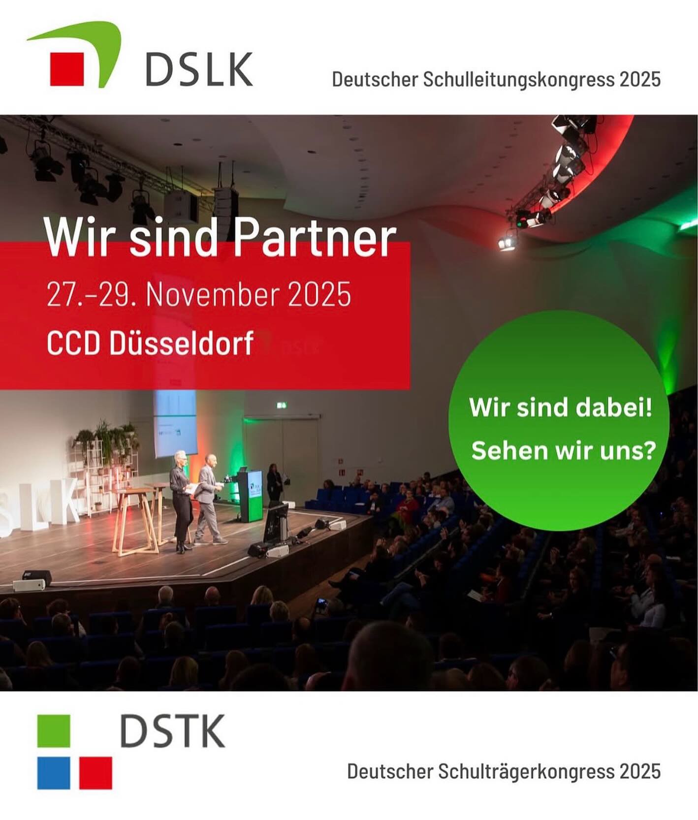 DSLK 2025 - smartphonefrei.com ist dabei 🌈 Vom 27.11-29.11.2025 nehmen wir am deutschen Schulleitungskongress im Congress Center in Düsseldorf teil. Sehen wir uns?! Wir freuen uns auf viele bekannte & noch mehr neue Gesichter und darauf, Ihnen unser ganzheitliches Konzept zur smartphonefreien Schule durch unsere Handytaschen vorzustellen. Immer getreu unserem Motto: … denn die Welt da draußen ist bunt 🌈
