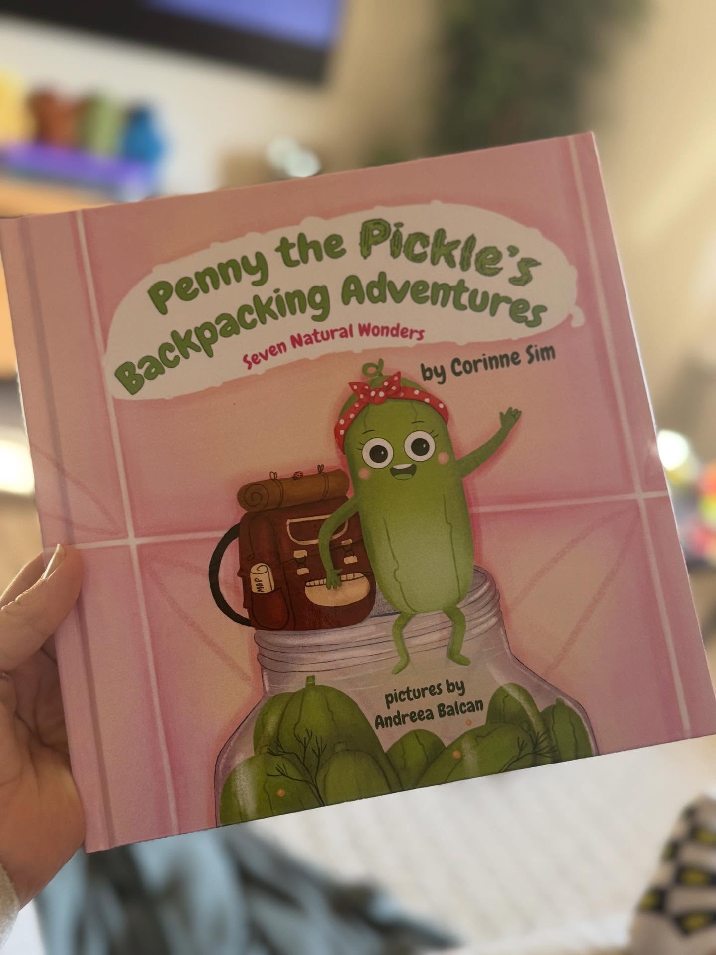 I finally got around to reading Penny the Pickle by @picklebooksbyolf
What a fun and creative way to introduce kids to the Seven Natural Wonders of the world! 🌍✨
The illustrations by @infernal_tulip are so vibrant, and I always admire the beautiful decorative pages that start the book — such a lovely touch.
And that ending… I absolutely love it! What a wonderful message to share with children. 💫
#ChildrensBooks #PictureBookLove #KidsBooks #EarlyLearning #ReadingForKids #PennyThePickle #BookRecommendations #KidsLit #SevenNaturalWonders