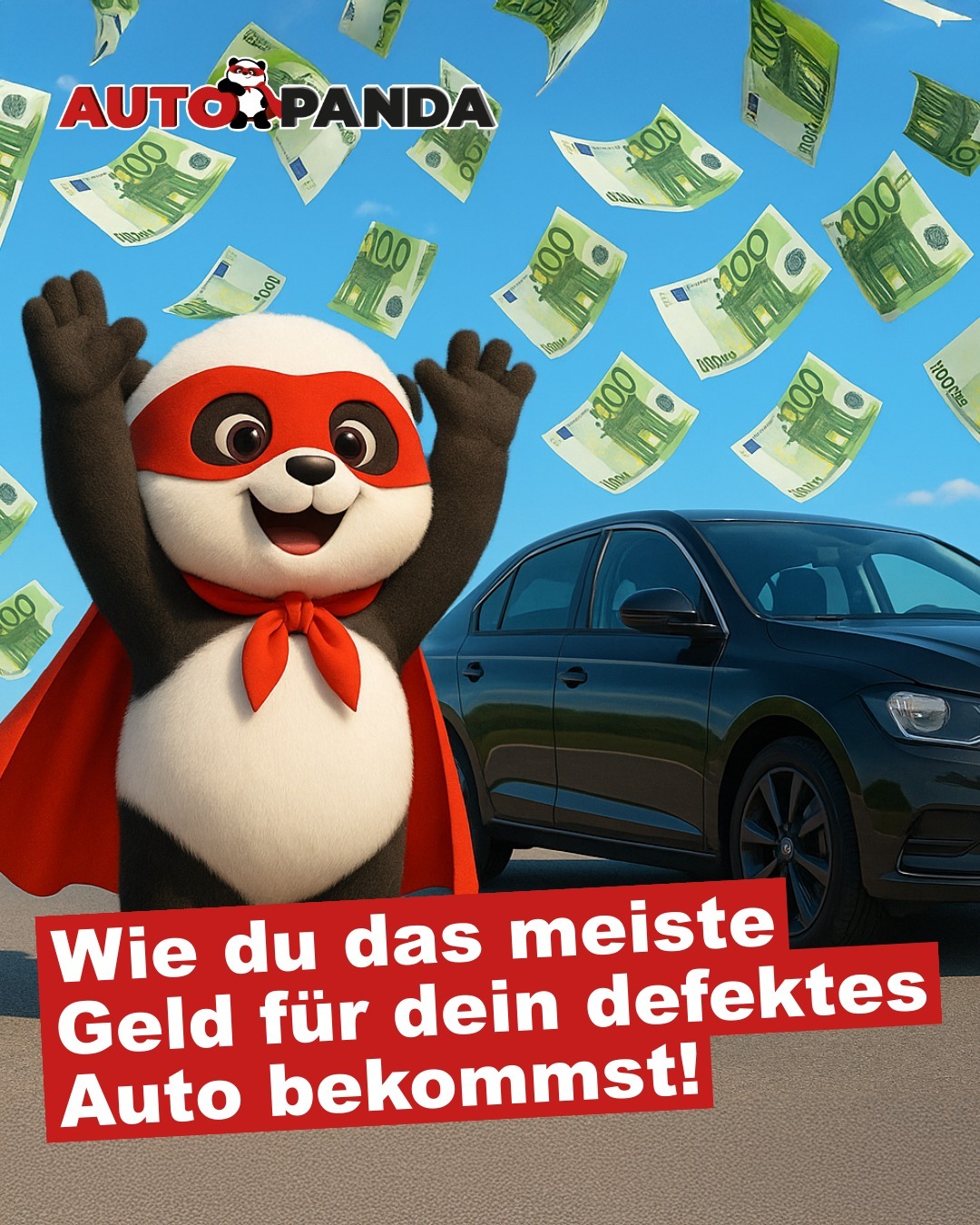 Dein Auto ist kaputt? Kein Problem! 🐼
Mit unseren Tipps und Tricks holst du trotzdem den besten Preis raus. 💸
#Autoverkauf #Autopanda #Autotipps