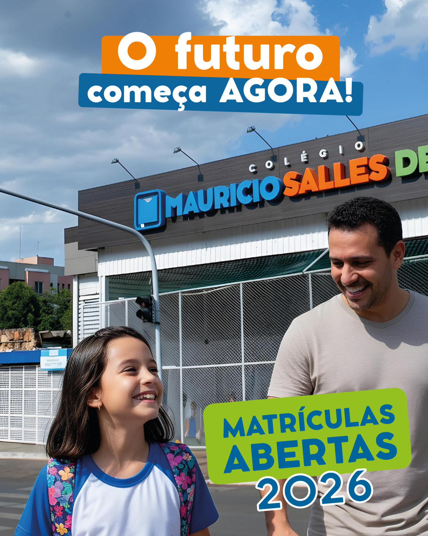 O futuro começa agora! 🚀
As Matrículas 2026 já estão abertas. Venha fazer parte de uma escola que une tradição, inovação e cuidado em cada etapa do desenvolvimento do seu filho.
📚 Do Maternal ao Ensino Fundamental II
📚 Período Integral
📚 Programa Bilíngue
📍 708 Norte
📞 (61) 3340-5545
#matrículasabertas2026 #colégiomauriciosalles
#educaçãocomexcelência #vemsermauricio
#métodomontessori #educaçãoinfantil
#educaçãofundamental #ensinointegral