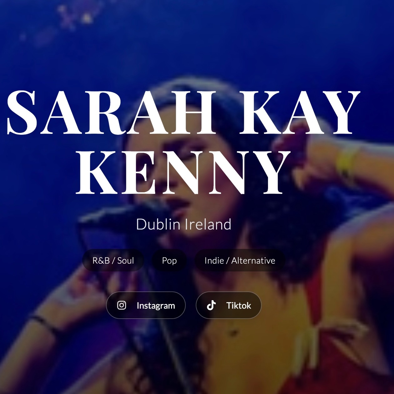 🎤 Welcome to EPKit: Sarah Kay Kenny
Sarah Kay Kenny: A Voice of Empowerment and Emotion from Dublin
Hailing from the vibrant city of Dublin, Sarah Kay Kenny is an emerging singer and songwriter whose music transcends genres, blending indie soul, R&B, and pop with cinematic flair. Her sound is raw, sassy, and honest — built on stories that balance confidence and vulnerability in perfect harmony.
Drawing inspiration from artists like Amy Winehouse, RAYE, Lana Del Rey, and Tate McRae, Sarah’s music moves effortlessly between groove and atmosphere. Her performances across Dublin — from The Workman’s Club to The Grand Social — have earned her a reputation for powerful live delivery and emotional depth.
Now in her final year of music college, Sarah is crafting new material including two unreleased singles that promise to capture her signature mix of soulful storytelling and confident energy. Each song channels real experience with universal resonance — meant to be played loud and felt deeply.
We’re proud to welcome Sarah Kay Kenny to EPKit. Her journey embodies what this platform celebrates: independent artists shaping their own path with authenticity and heart.
Follow her and discover the sound of Dublin’s next rising voice: @sarah_kaykenny
#SarahKayKenny #EPKitArtist #NewMusic #RisingArtist #IndieSoul #RnBSoul #PopArtist #IndieAlternative #DublinMusic #IrishArtist #FemaleVocalist #SoulfulSounds #MusicDiscovery #ArtistsToWatch #SingerSongwriter #LiveMusicScene #EmpowermentThroughMusic #IndependentArtist #WomenInMusic #EPKitCommunity