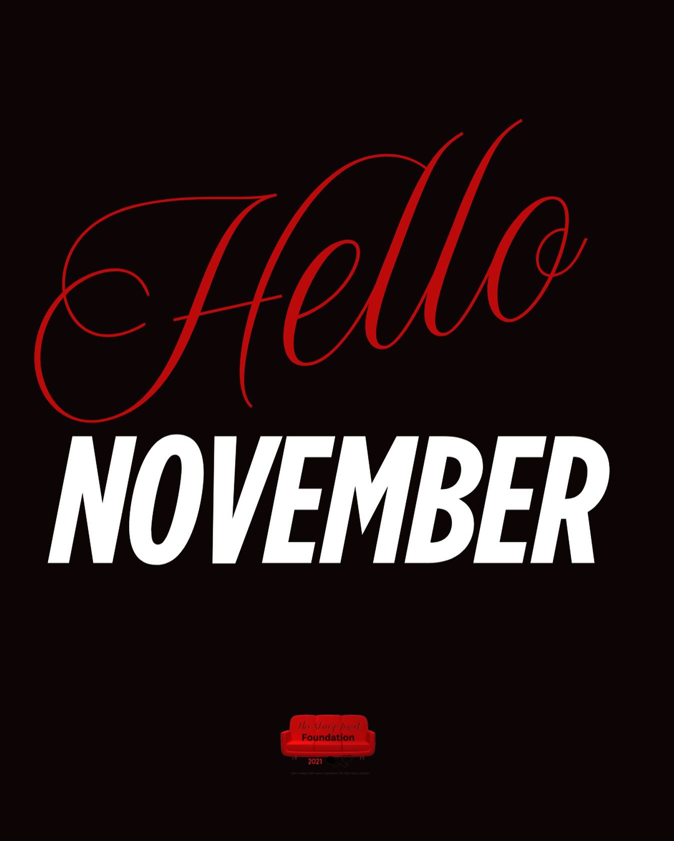 #thestacyjewelfoundation #hellonovember #november #explorepage