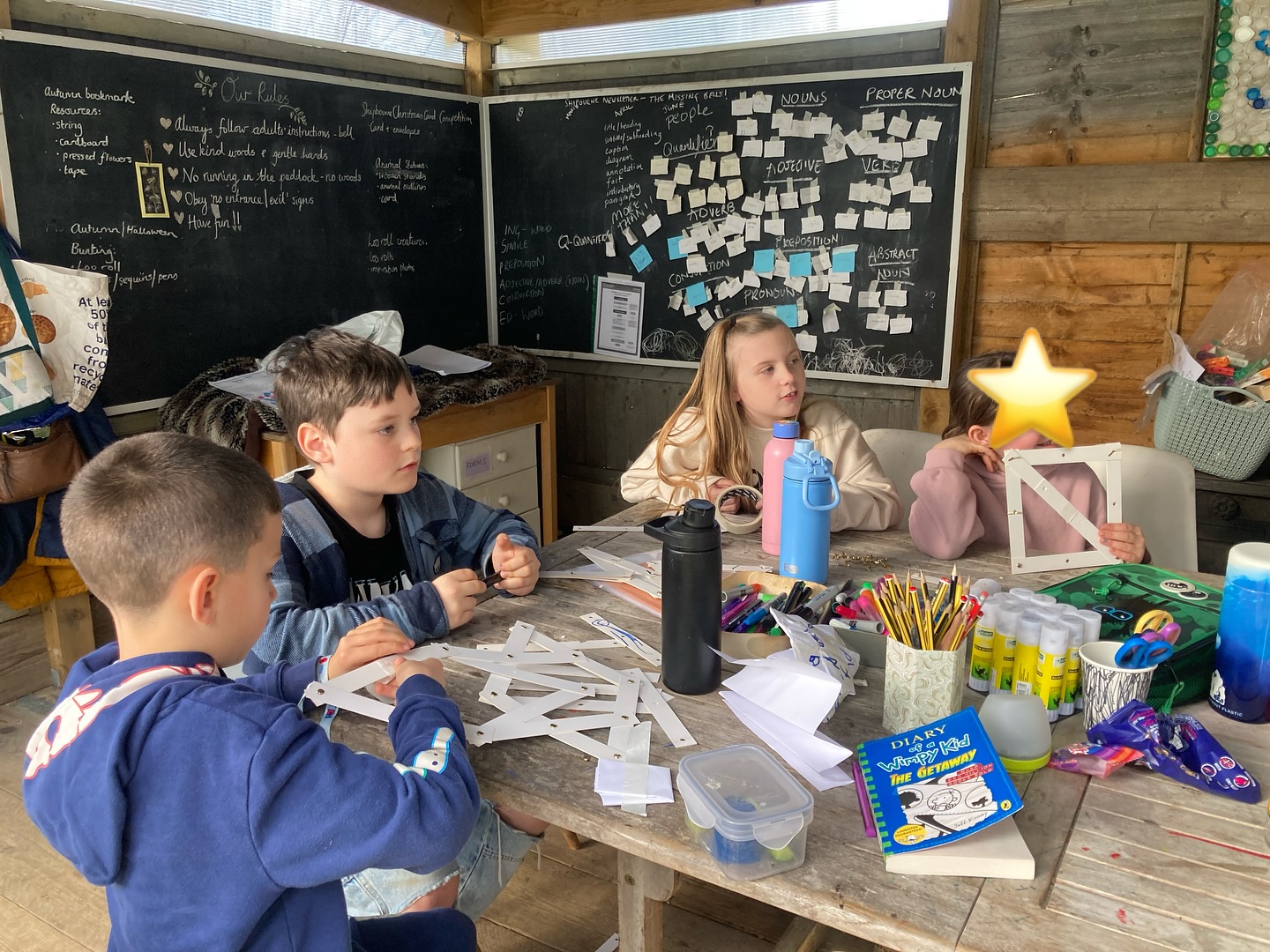 Once again feeling very fortunate to have our very own in-house engineering teacher!
Our topic this term centres around strong shapes. Today we used split pins and card to investigate which shapes deform before improving with struts.
Engineering reinforces so many skills, including -
Researching
Evaluating
Teamwork
Problem solving
Resilience