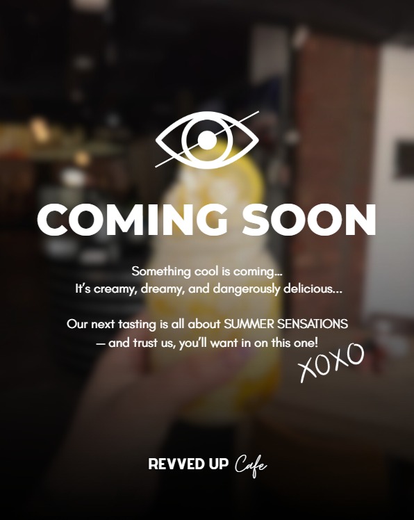 Warning: This drop might cause serious cravings 🫣
Summer Sensations is almost here - and it’s got that sip, smile, repeat energy 🍓🍍🥭
Think you can guess one of the flavours? 👀
Drop your guesses and tag your tasting crew below 💛
#revvedupcafe #summersensations #tastings #capetowneats #thingstodoincapetown #capetownetc