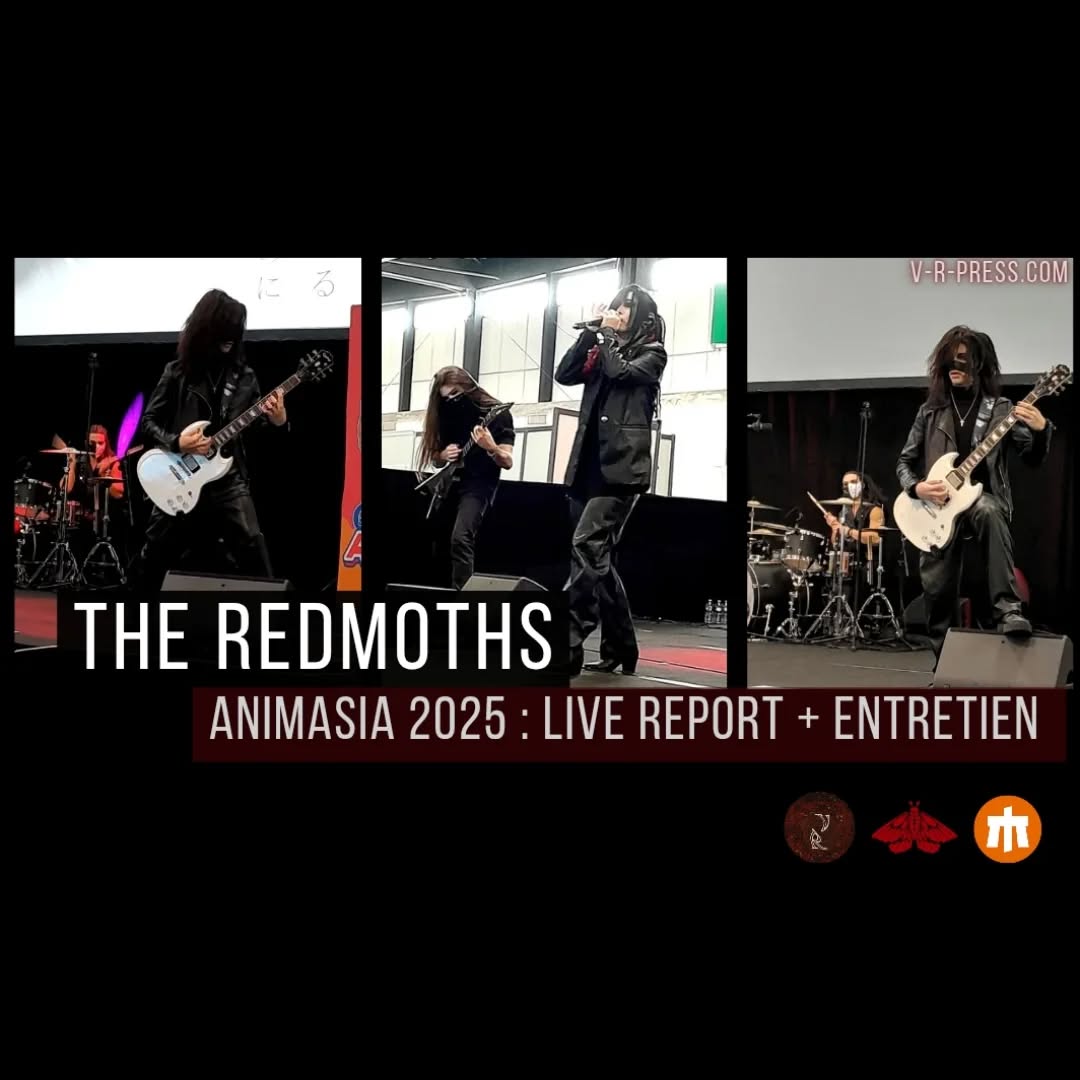 🔴 Live Report + entretien avec @the_redmoths 🔥
Découvrez le live report puis l'entretien réalisé après le show au festival @animasia 🔥
v-r-press.com/post/the-redmoths-live-report-entretien-animasia-2025
+ 📎 lien en bio
……………
VISUAL RUN, webzine français dédié au Visual Kei / J-rock en activité depuis 2017.
🎙️Interviews d’artistes
💻News
📱Promotion
🎵Live report
📰 Mini mag
v-r-press.com
—————————————————
#webzine
#interview
#theredmoths
#animasia
#v系
#ヴィジュアル系
#ヴィジュアル系バンド
#マガジン
@rei_theredmoths @rockstarkylle @mitsuki.theredmoths @vinnie_valentine_