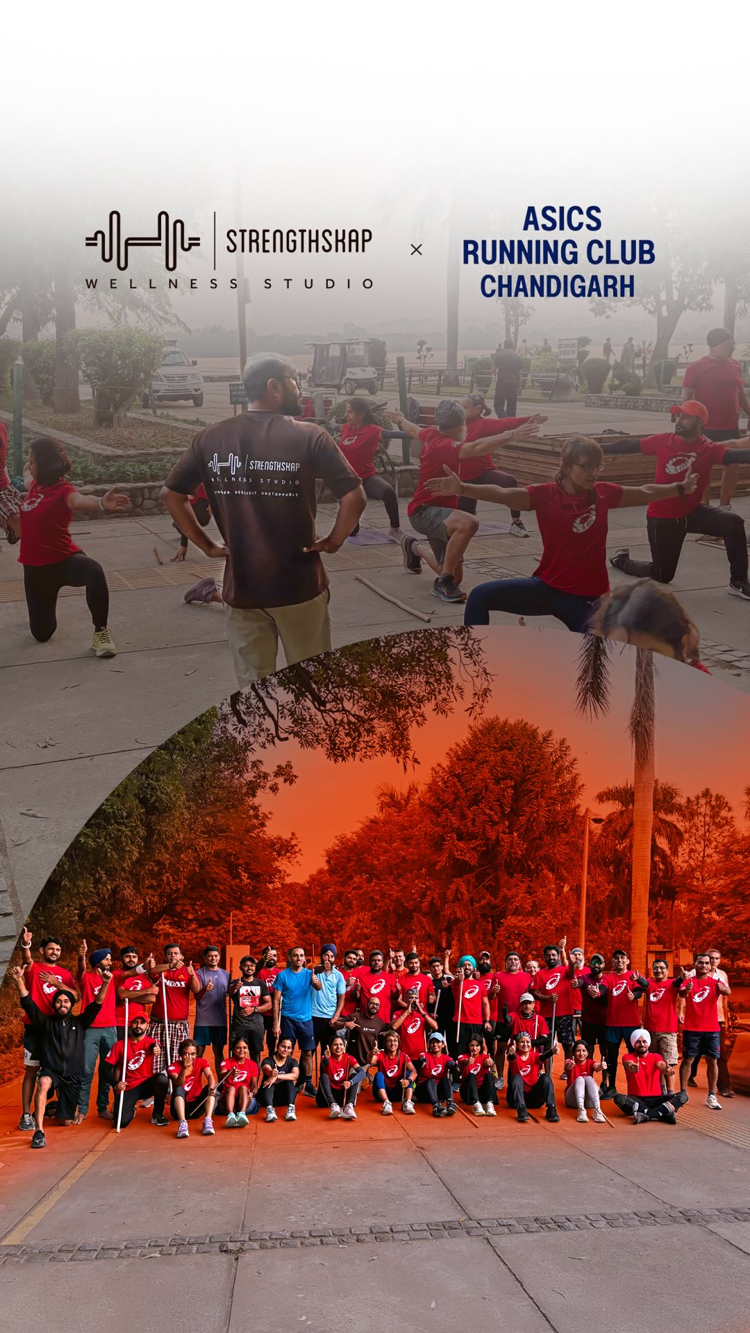 StrengthSkap had an incredible Mobility Session with the Asics Running Club Chandigarh at the beautiful Sukhna Lake. 
The 5:30 AM vibe and incredible runners made the morning session perfect.
While most runners focus only on endurance and speed, These runners know that better mobility = better stride, better recovery, and better performance.
We can’t wait for the next one!
Consult for your performance goals and train with us,
Call +91 95922 32333
#MoveYourBodyMoveYourMind
#SoundMindSoundBody
#ASICSRunningClub
#ASICSRunningClubChandigarh
#ARC
#StrengthSkap #Strength #Mobility #strongereveryday #wellness #activelifestyle #healthyliving