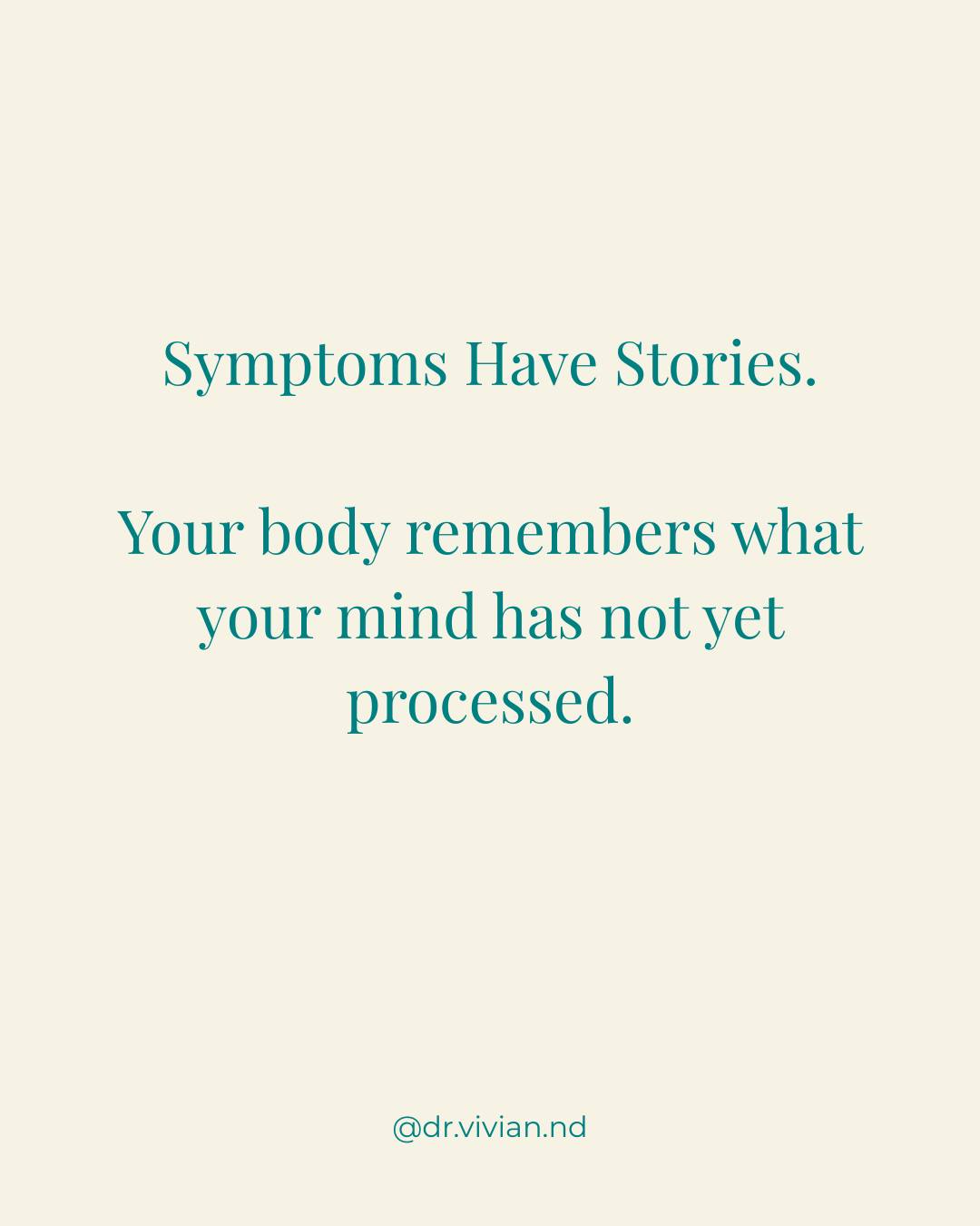 These are real cases from real people I’ve worked with. They continue to show that the body and mind are never separate.
Our emotions send messages to the brain, and the brain sends messages to the body. Symptoms are not random. They’re communication.
Yes, lifestyle and nutrition matter.
But healing also requires understanding the emotional experiences that the body is expressing.
When we address both the physical and the emotional layers, that’s when real healing begins.
---------------------------------------------------
Estos son casos reales de personas con las que he trabajado. Siguen demostrando que el cuerpo y la mente nunca están separados.
Las emociones envían mensajes al cerebro, y el cerebro envía mensajes al cuerpo. Los síntomas no son debido a chance. Son comunicación.
Sí, el estilo de vida y la nutrición son importantes.
Pero la sanación también requiere entender las experiencias emocionales que el cuerpo está expresando.
Cuando abordamos tanto lo físico como lo emocional, es ahí donde empieza la verdadera sanación.
If this resonates, comment “MIND-BODY” and I’ll reach out to you personally.
Si esto te resonó, comenta “MENTE-CUERPO” y te escribo personalmente.
#holisticwellness #emotionsmindbody #thebodykeepsscore #stories #orlandohealth #naturopathicmedicine