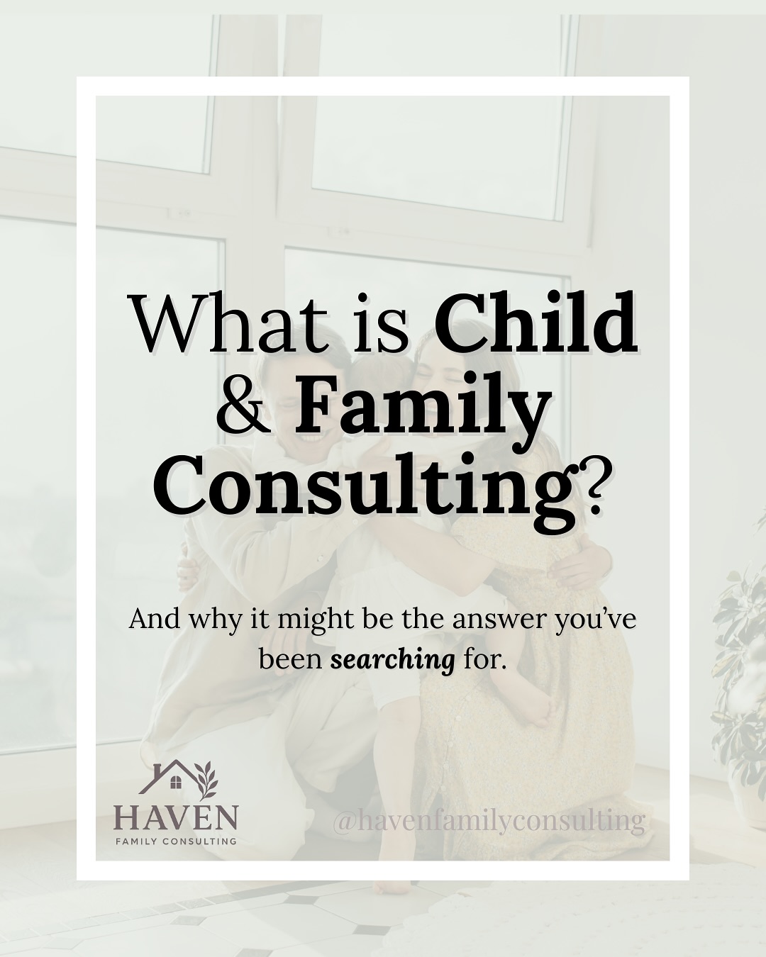 Tantrums. Power struggles. Burnout. 😩
Child & Family Consulting helps parents decode behavior, reflect on their own responses, and find solutions that fix the problem at the source — so connection, calm, and confidence can return to your home. 💛
#ParentingSupport #ChildAndFamilyConsulting #GentleParenting #ReflectiveParenting #PeacefulParenting #ChildDevelopment #ParentingTips #FamilySupport #HavenFamilyConsulting