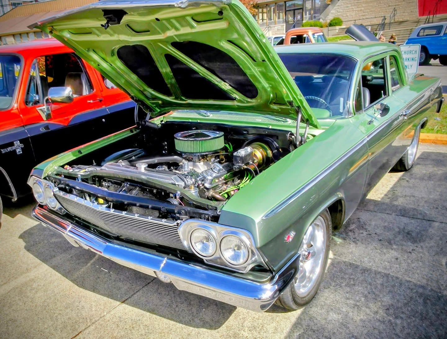 "Rolling into history with this rare beauty! Proud to feature a ride from the legendary 2 Time Committeeâonly a handful were ever produced, with exact numbers making it a true collector's treasure. But the real jewelry is under the hood: every polished component gleams with passion and precision. This is more than muscle, it's craftsmanship and heritage in motion. Drop a comment if you appreciate the classics that redefine what 'under the hood' should look like! #Cartucky #2TimeCommittee #ClassicCar #Cartucky #Somernites