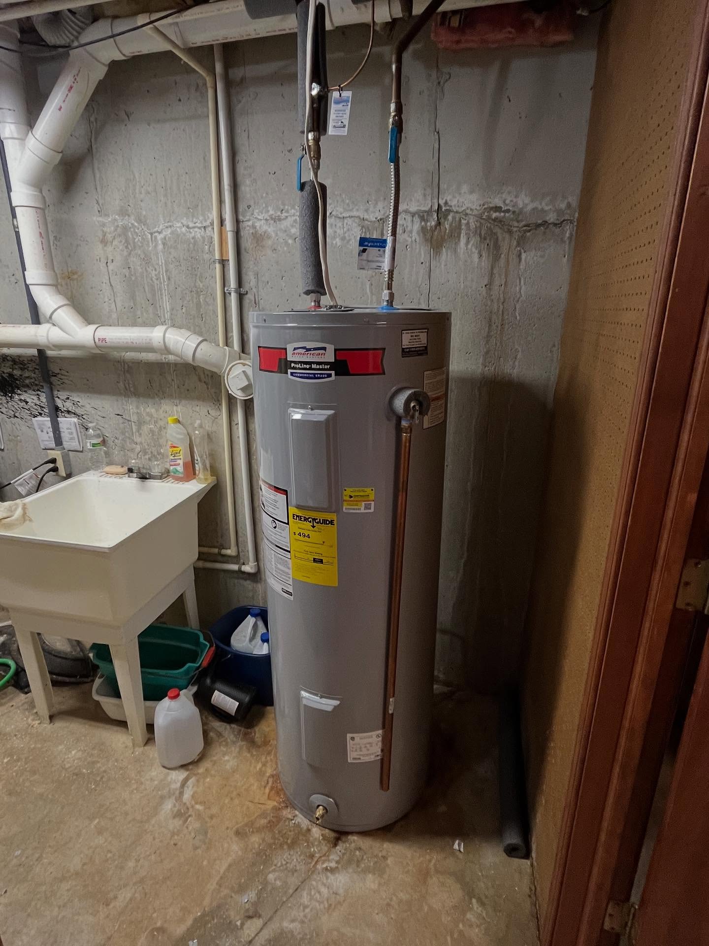 Water heaters were the flavor of the week recently! If yours goes out and needs replaced give me a call! #freshstart #handyman #waterheater #hotwater