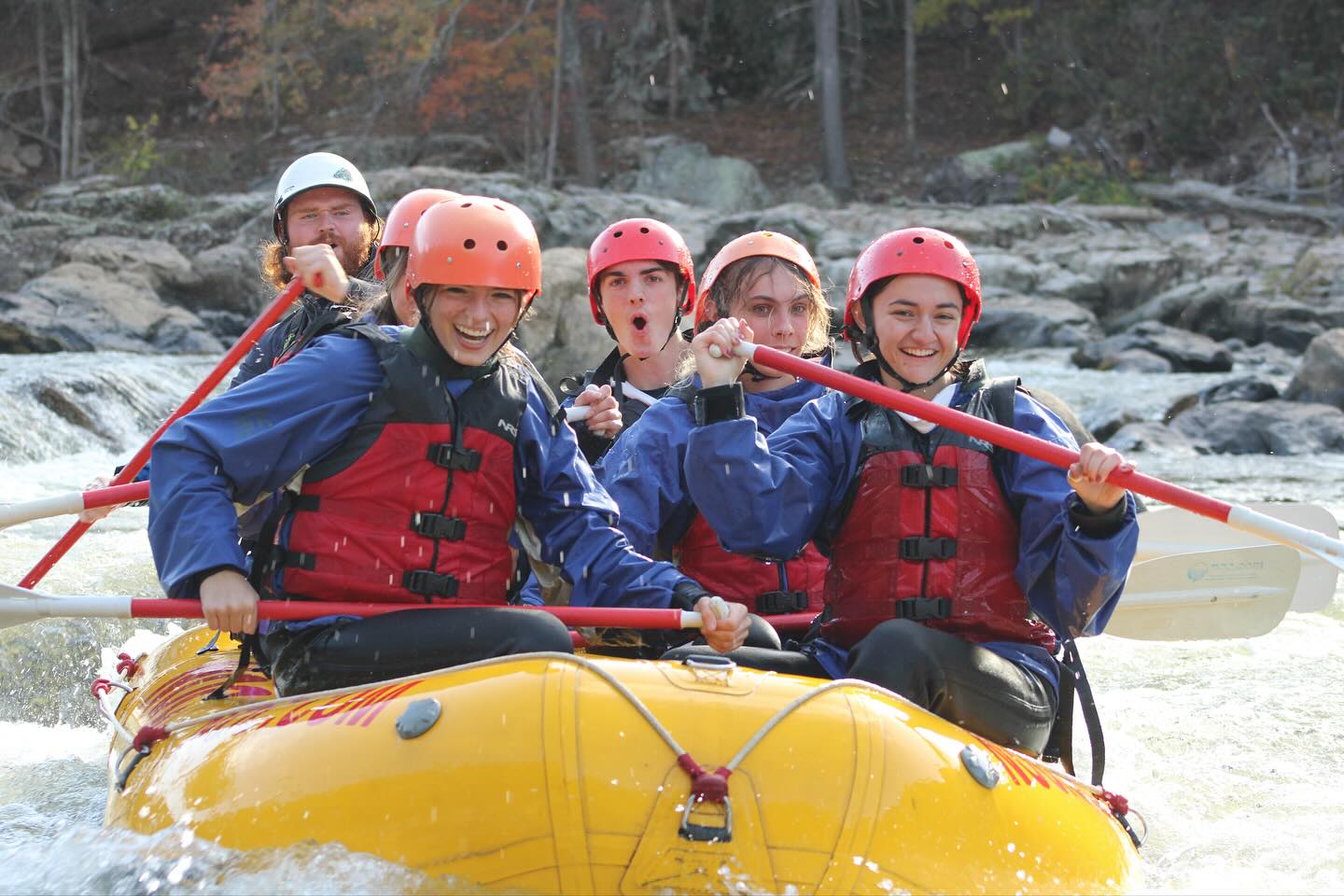 Each semester Discomfort Club does a weekend retreat to create memories that last beyond college for our members ✨
This fall we went to Western North Carolina near Asheville and went white water rafting 🚣🌊
If you want to be part of our next retreat click the link in our bio and sign up for Discomfort Club today!
#discomfort #discomfortclub #seekdiscomfort #raleigh #raleighnc #ncsu #ncstate #wolfpack
