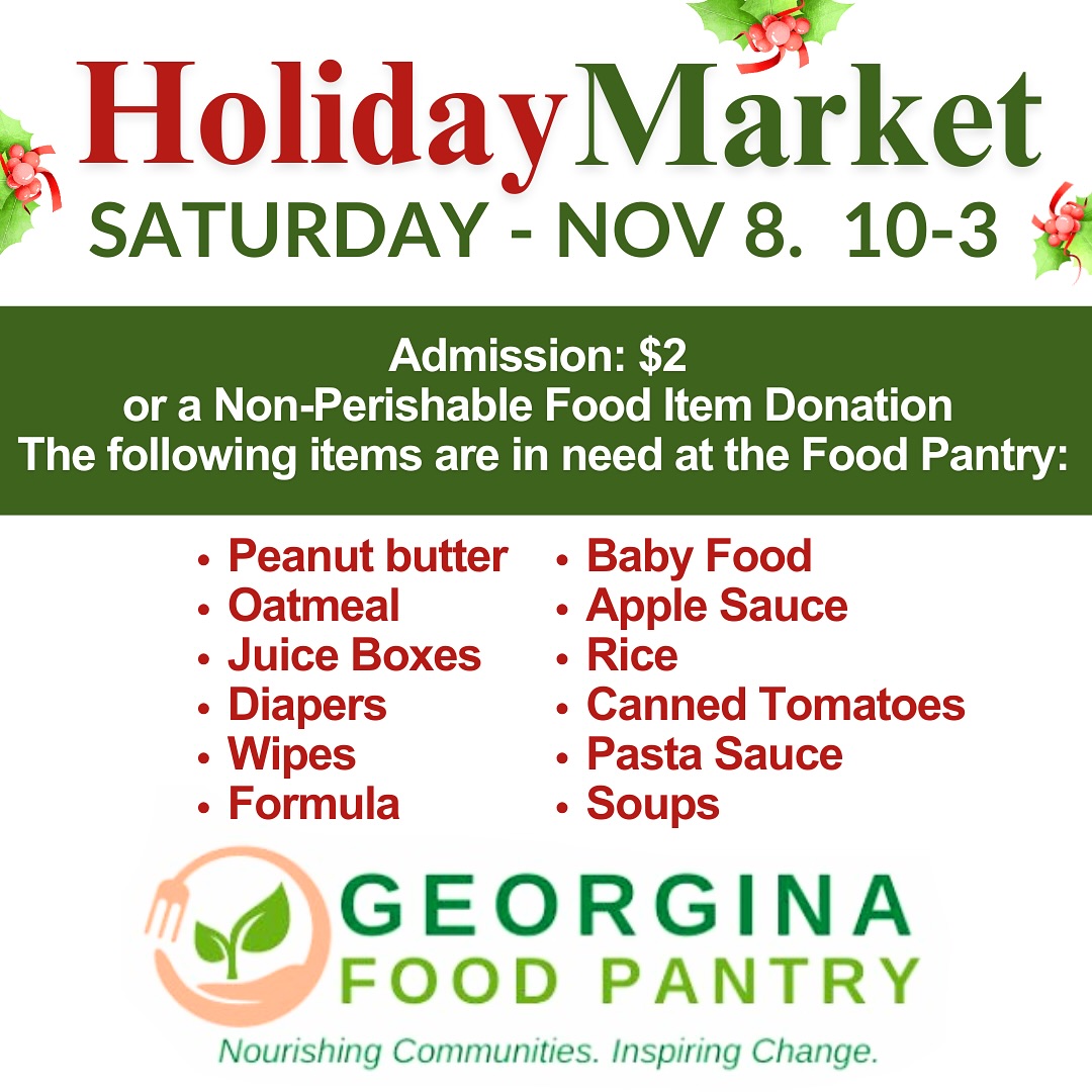 Our Annual Holiday Market is happening Saturday, November 8 — and it’s bigger and brighter than ever! ✨
Last year, we filled an entire trailer with food for the Georgina Food Pantry, and this year we’re aiming even higher! Let’s come together once again to make a difference for local families this holiday season. 💜
🎟️ Admission is just $2 or a non-perishable food item, with all proceeds supporting our Building Bridges Program — helping lower therapy costs for children with autism whose families aren’t currently receiving government funding. 💙
🎅 Photos with Santa
🎶 Music, food & festive fun
🛍️ 70+ amazing local vendors
📅 Saturday, November 8 | 10 a.m.–3 p.m.
📍 Autism Unplugged Learning Centre
23324 Woodbine Avenue, Keswick
🌐 AutismUnplugged.ca
Join us in spreading holiday cheer, supporting local families, and giving back to our community. We can’t wait to see you there! ❤️🎁
#HolidayMarket #BuildingBridges #ShopLocalGeorgina #Keswick #sutton #pefferlaw #LoveLocalGeorgina #georgina #DiscoverGeorgina