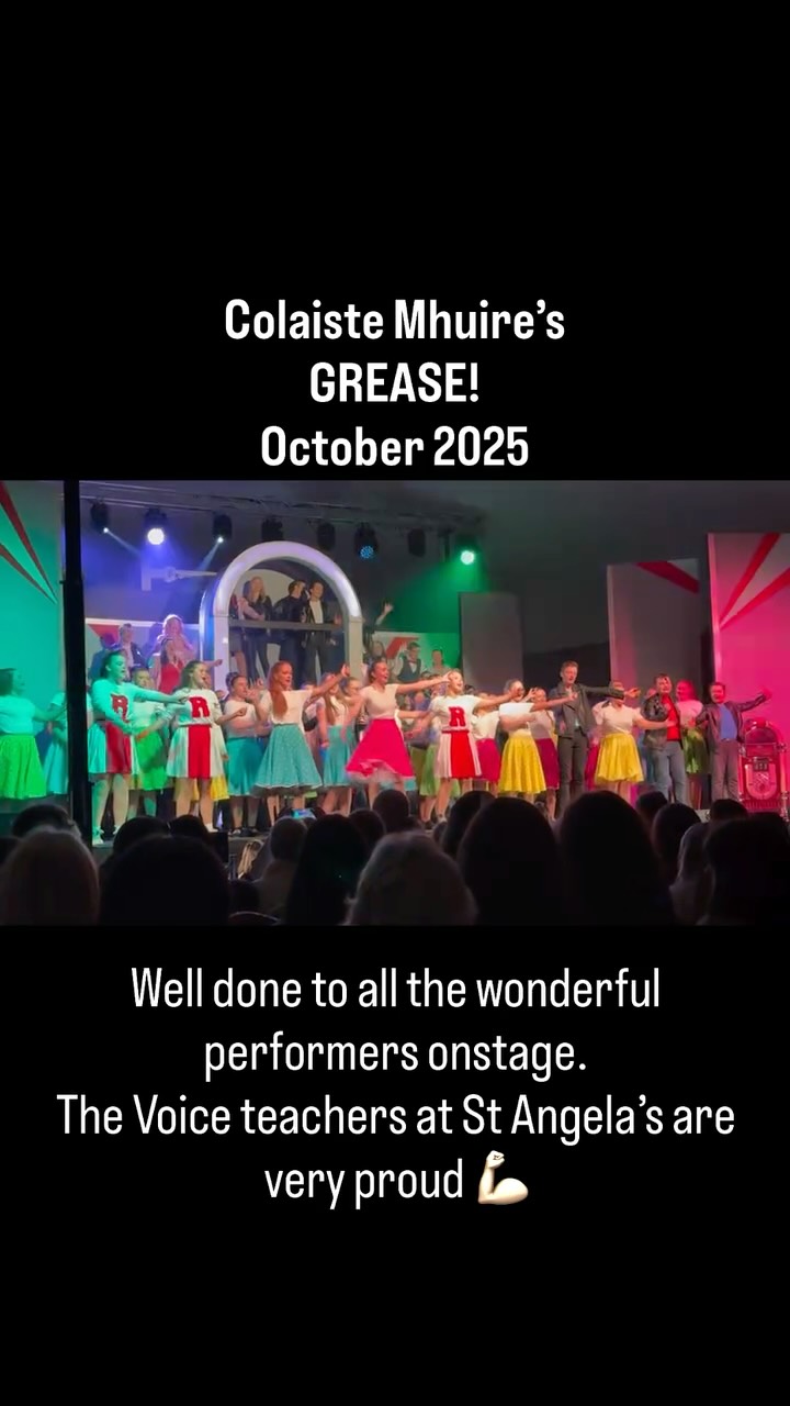 Colaiste Mhuire’s production of Grease was a resounding success. Huge congratulations must go to Colaiste Mhuire teachers Shelly Martin, Eimear Lowth and Helen Wallace along with principal Dennis Quinn and deputy principal Clare Wallace.