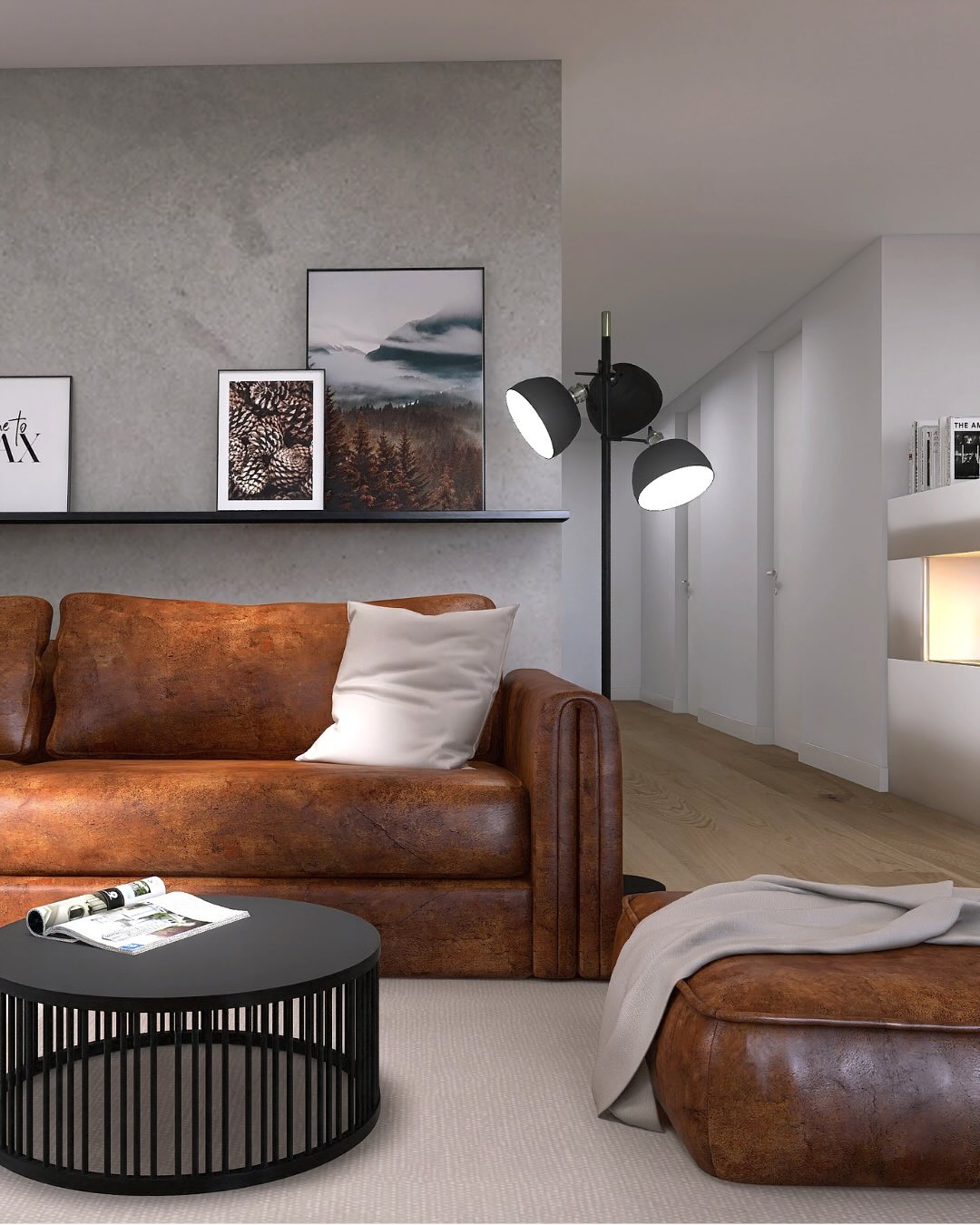 Welche Variante gefällt dir besser? 💭
#interior #interiordesign #interiorideas #raumgestaltung #3dvisualisation #innenarchitektur #raumkonzept #lamellen #akustikpaneele #sichtbeton