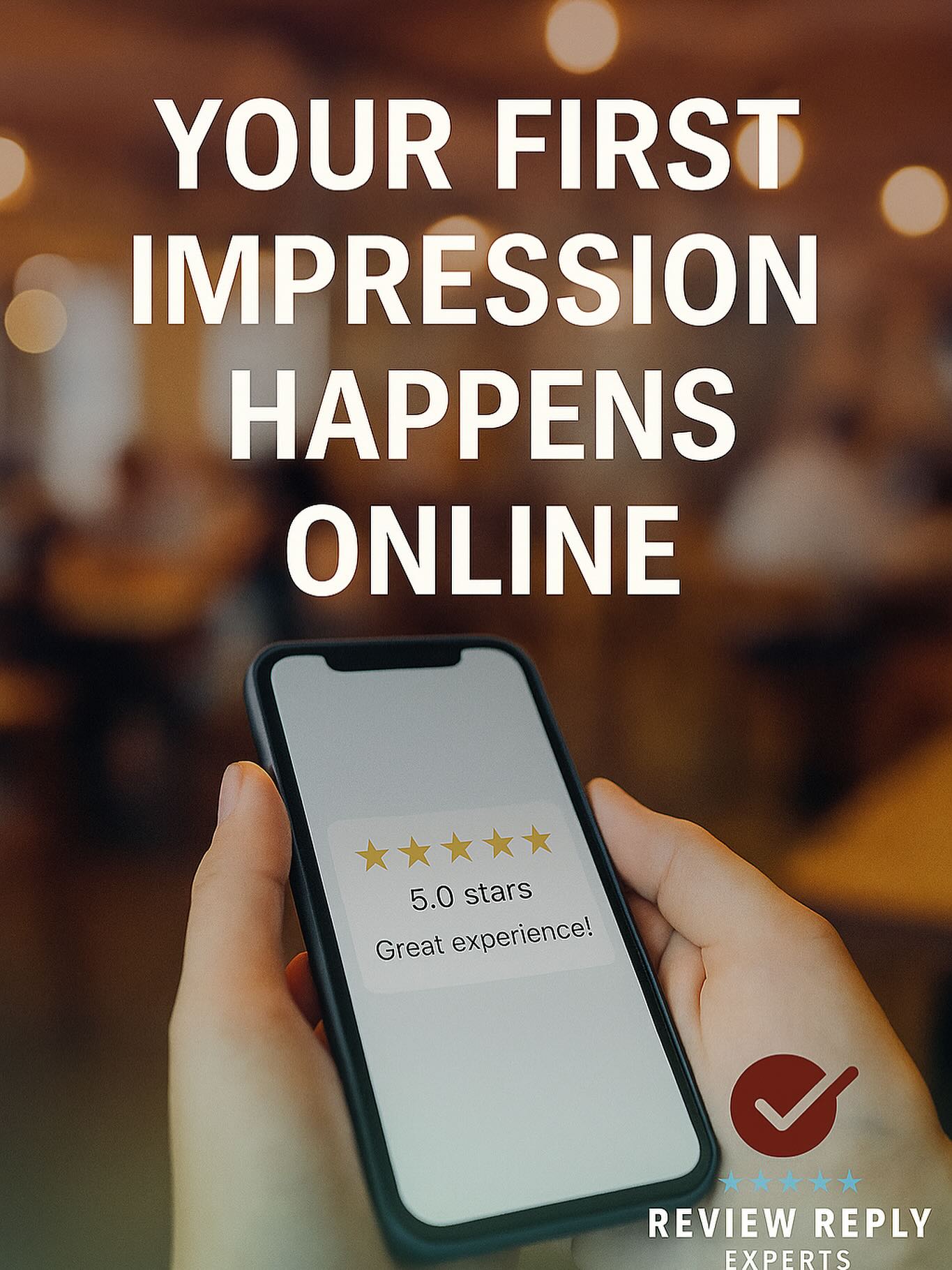 “Your First Impression Happens Online.”
Before guests see your restaurant, they see your reviews.
We make sure that first impression reflects the quality you deliver.
#OnlinePresence #HospitalityMarketing #ReputationStrategy #CustomerTrust