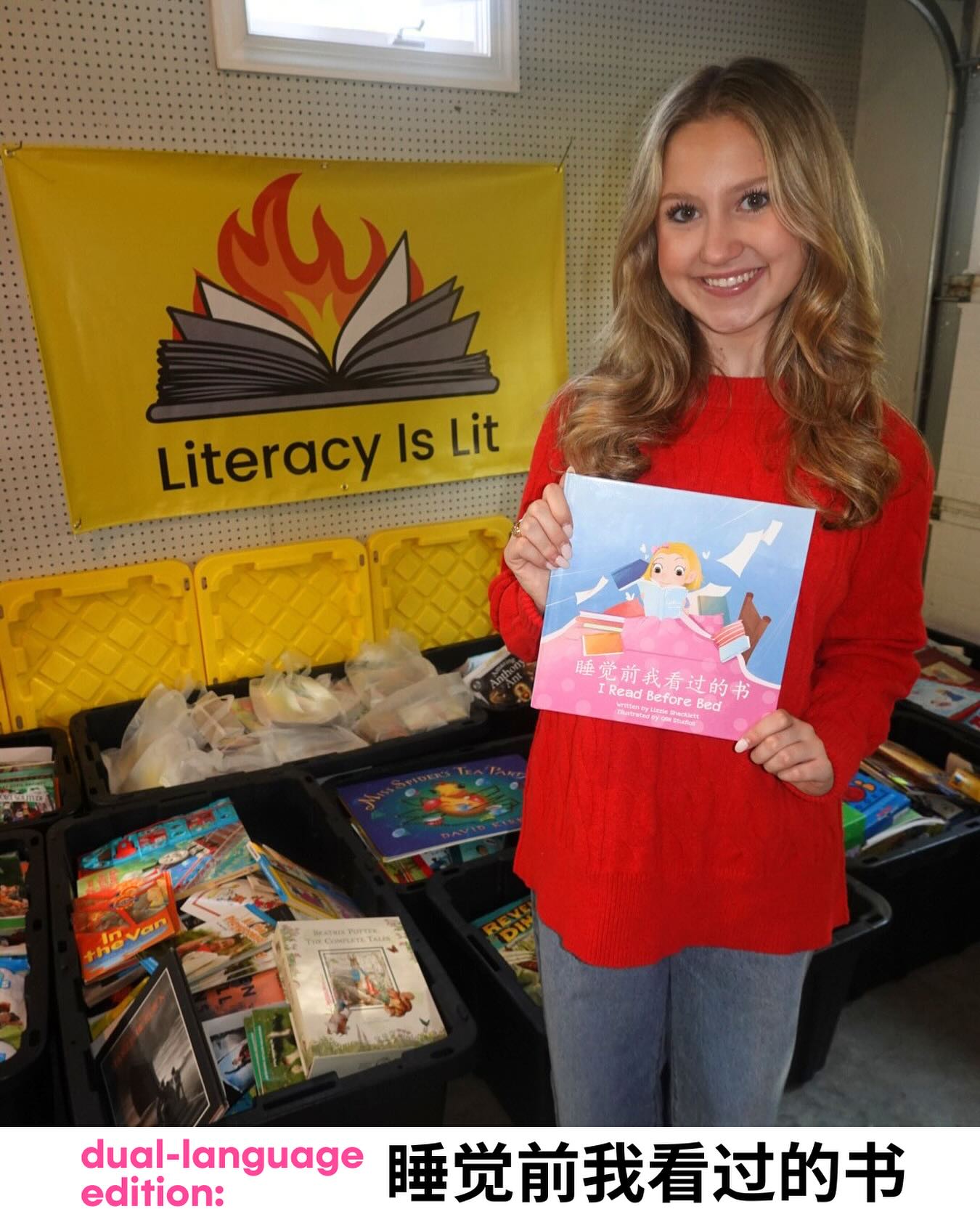 I am so excited to officially announce the launch of my dual-language Mandarin/English children’s book, 睡觉前我看过的书 📚💞
Grateful to further my mission of empowering people through literacy and language!
Visit the link in my bio to check it out ☺️