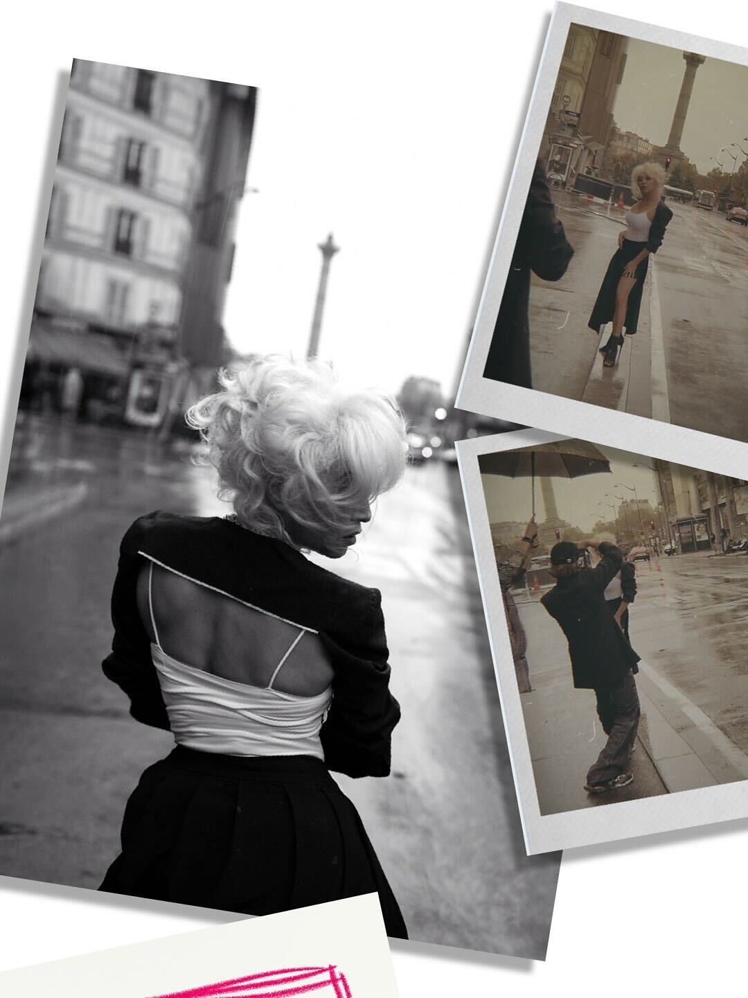 Un instant pris sous la pluie, avec @ysaferrer_officiel 🌧️
Photo : @etienneclotis
Stylisme : @robin.pomares
MUA : @charlene_favier