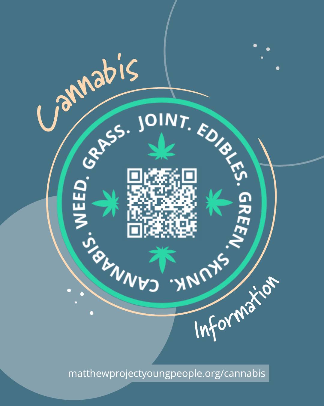 Unsure where to go for information about cannabis? You’re not alone. Our new cannabis webpage gives you everything you need: real information, harm reduction advice, and stories from young people who’ve been there.
This project was shaped with the help of young people - created for you, by people who get it.
Link in our BIO to the cannabis webpage.