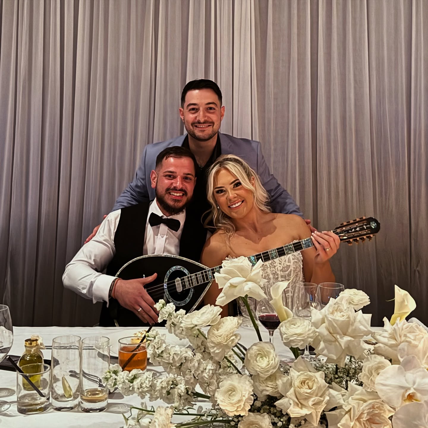 ✨ An absolute pleasure performing for Nikki and Nicholas on their special day! The love, energy and joy in the room was something else. Wishing you both a lifetime of happiness, laughter and music ❤️🎶
For anyone planning their wedding or event – bookings are now open for 2025 & 2026! Send a DM or hit the link in bio to secure your date early. 🇬🇷🎵
#GreekWedding #LiveMusic #Bouzouki #WeddingEntertainment #CanberraWeddings #MusicianLife #GreekMusic #WeddingVibes