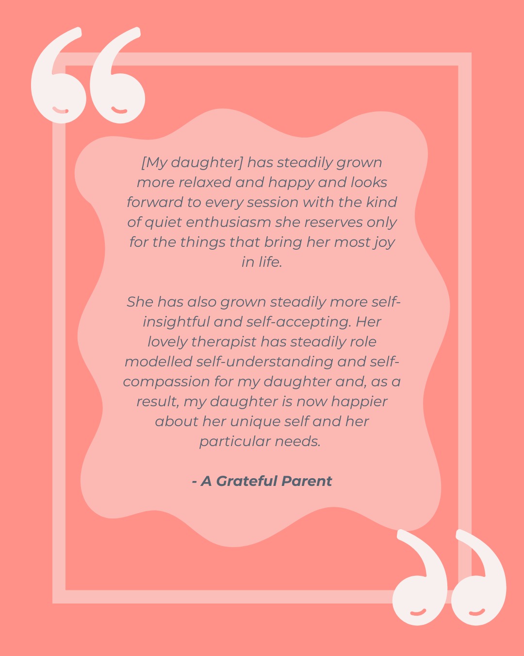 These words from a parent remind us of the impact we have on each child’s journey. The healing we provide goes beyond therapy—it’s a space where children can feel safe, seen and celebrated for who they are.
To continue offering this invaluable support, we need your help. As we face an increasing demand for longer-term therapy, additional funding is essential to ensure that we can continue to serve every child who needs us, at no cost to their families.
With your support, we can help even more children thrive. Every donation no matter big or small, is a step towards helping a child and saving their future.
To make a donation, please visit our website or the link in our bio.