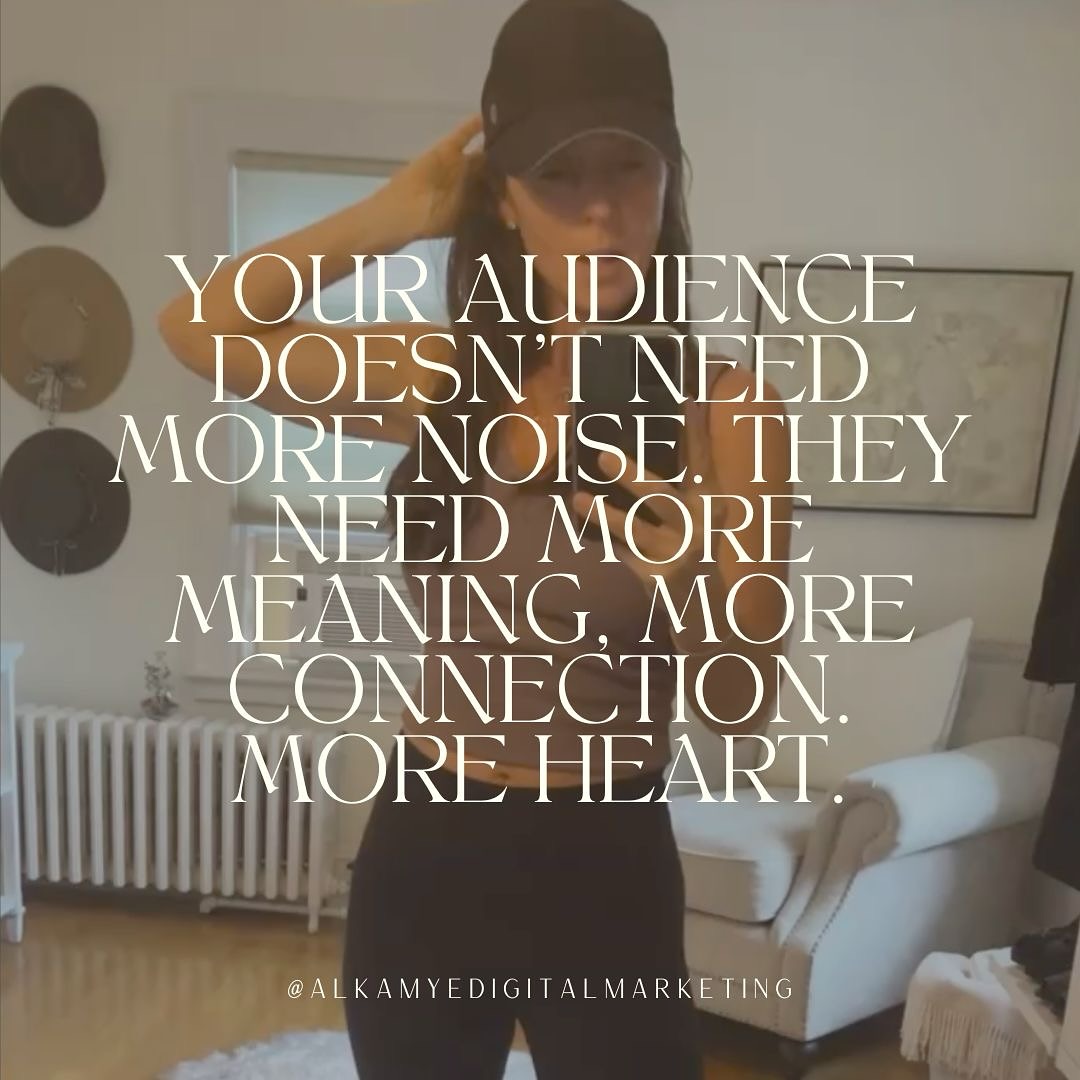 We don’t come to social media just to consume content — we come to feel connected.
To feel inspired.
Seen.
Reminded of why we do what we do.
Who we’re becoming.
And the same is true for your audience.
They’re not looking for more noise.
They’re looking for meaning.
For resonance.
For a brand — and a human — they can connect with.
When you lead with intention and heart, your presence becomes magnetic. ✨
What intention guides the way you show up and connect with your community? Share in comments.
🤍 Follow our agency for more tips to grow your business with purpose and intention.
.
.
#digitalmarketingagency
#digitalmarketing
#digitalmarketingtips
#marketingtips
#marketingforsmallbusinesses
#marketingforwellness
#digitalmarketingtipsandtricks
#socialmediamarketing
#consciousbusiness
#marketingforgrowth
#cleanbeauty
#wellnessbrands
#womenownedsmallbusiness