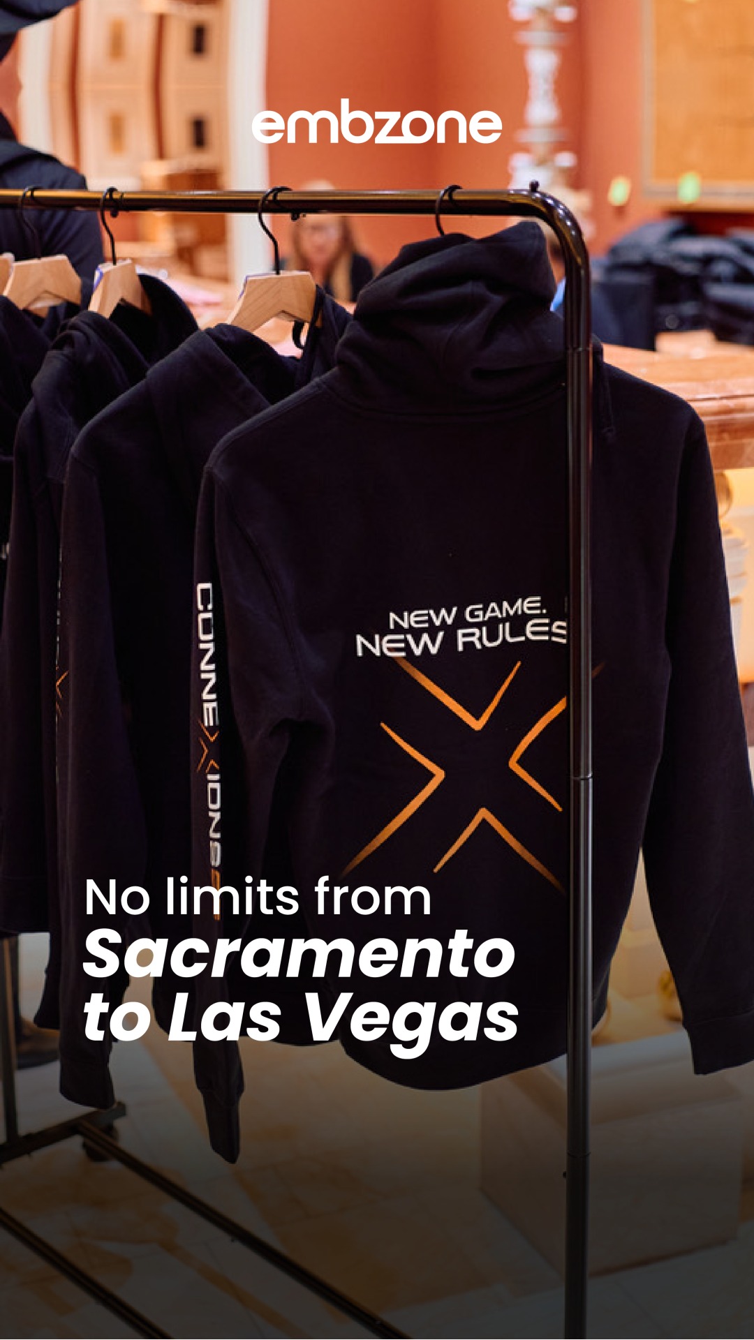 We’re proud to have been part of this project! 👕
For the recent event in Las Vegas, our team at Embzone produced over 2,500 screen-printed T-shirts, ensuring quality, precision and colour consistency for this large-scale project.
It’s always exciting to see our work travel beyond Napa and become part of experiences that connect people and innovation.
#Embzone #ScreenPrinting #LasVegas #CustomApparel #EventMerch