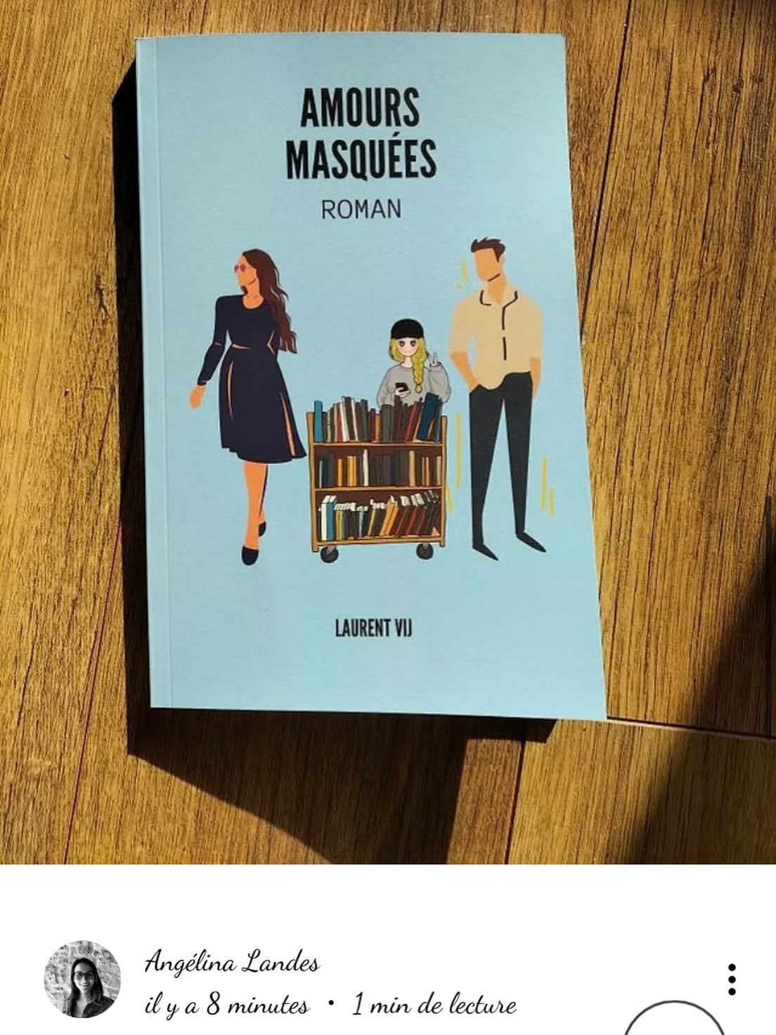 Correction du roman Feel good de Laurent Vij : Amours masquées.
À retrouver sur son espace Facebook ou Instagram !
@laurentvij
#romanfeelgood #correction #roman #litterature #ecrivainpublic #toulouse #occitanie