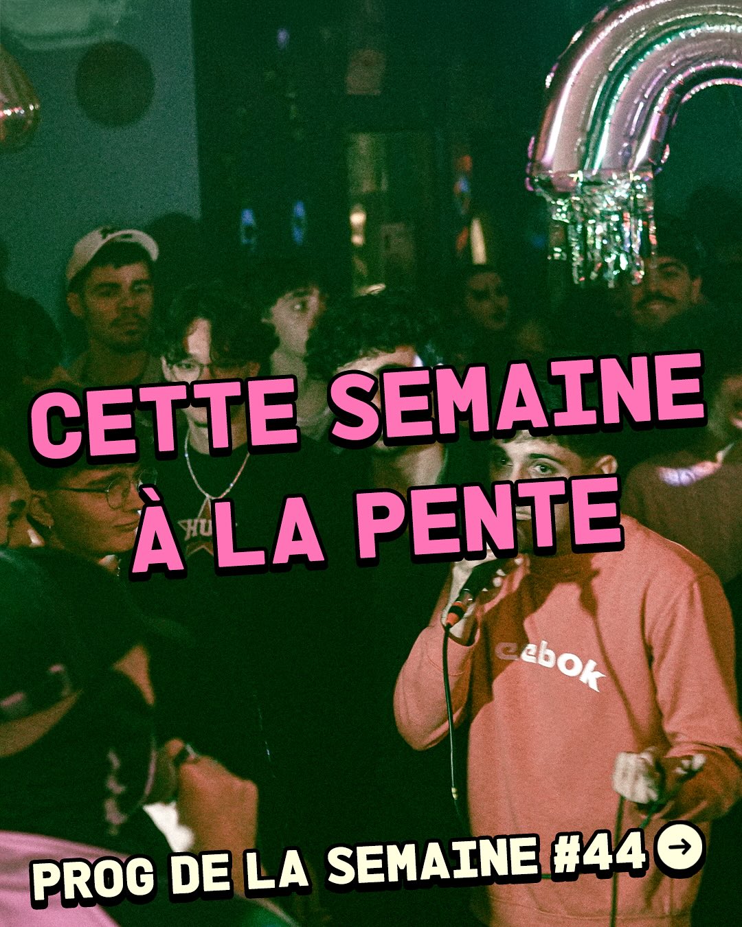 On finit le mois d’octobre en beauté 🎃
MARDI 👉 @la_jam_a_lio revient pour un concert en hommage à Paul Motion avec @zachariecanut et @leogeller_music et son trio, suivi d’une jam jazz 🥁
MERCREDI 👉 @spiralpark et @desordreband seront en concert pour une soirée rock psyché / prog 🎸
JEUDI 👉 Concert indie / electro pop avec @lwada_ et @louislnr_ suivi d’un dj set de @remy_charr ✨
VENDREDI 👉 C’est Halloween avec @azakha.event pour une soirée trance 90 avec formula Juan, @solardrift.303 et Chantal Goa 👻
SAMEDI 👉 Journée autour du reggae / dub avec @cultural.promotion qui nous propose des talks. initiations et open platines l’après midi suivi de la selecta de @chaka_chaka_sound_system et @matthy_d_selecta
DIMANCHE 👉 @noemielmzn expose Fragment Trans’lucide, en compagnie de @krys___b qui tatouera l’après midi… le soir, concert de @froissee_ et Pamplemousse Bancale suivi de @issabella.art_ aux platines 🎛️
#prog #agenda #lyon #event #concert #dj #tattoo #rock #jazz #pop #indiepop #trance #halloween #dub