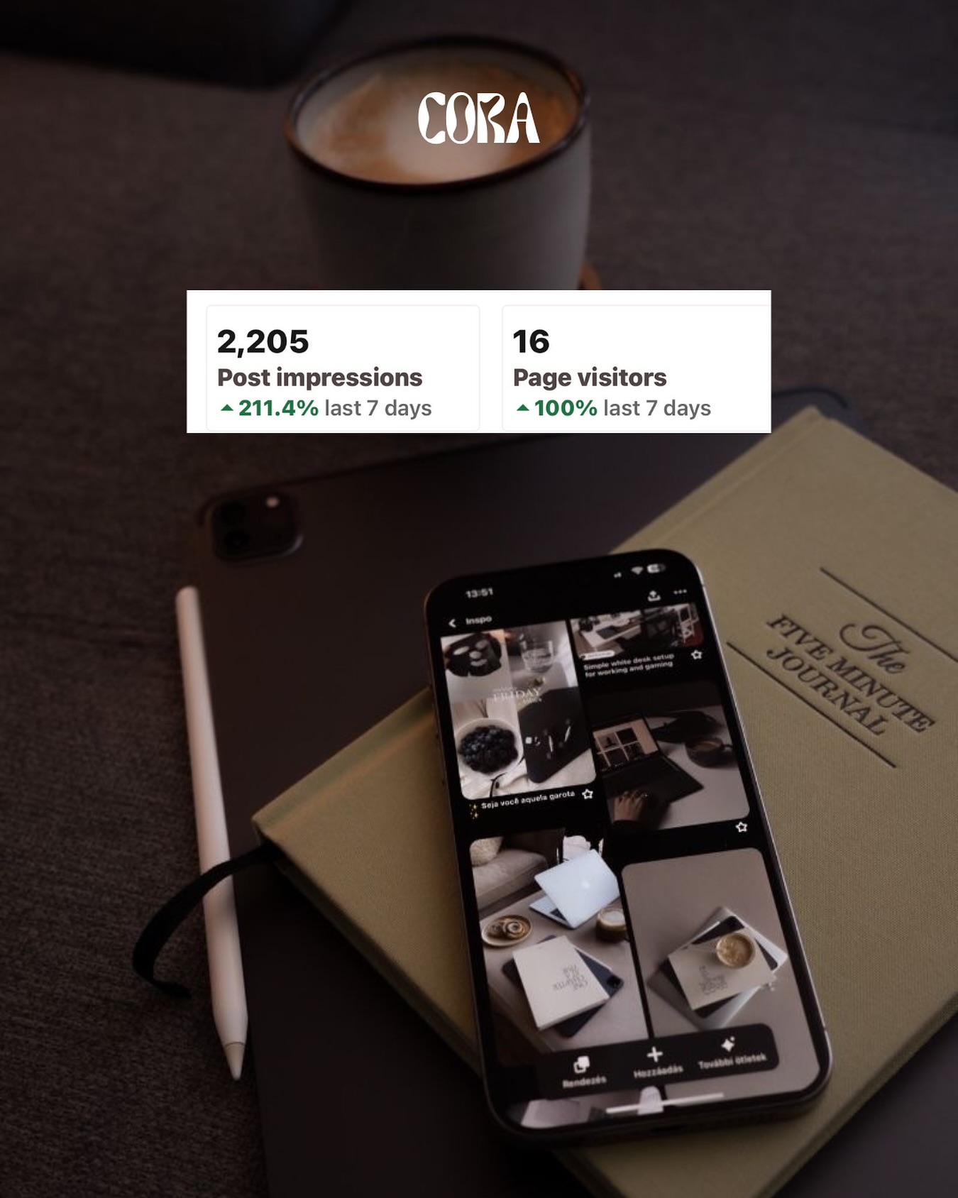 Want to see results like this?
At Cora, we help businesses transform their online presence — from strategy to stunning visuals that convert. Let’s make your brand the next best success story.
#CoraSocialMedia #SocialMediaAgency #BrandGrowth