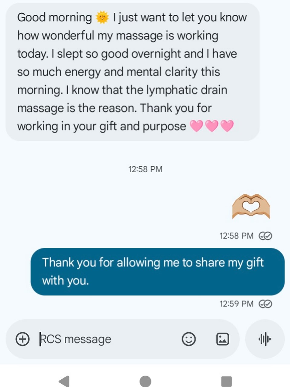 We love the difference we make in our clients bodies and their lives.
Massage works!
Massage is therapy!
Massage is healthcare!
Massage makes you feel better, move better, heal better and Live better!
Book an appointment so you too can sleep well, have more mental clarity and wake up a better you!
::
#massageworks
#therapeuticmassage
#lymphaticmassage
#massageheals
#sleepqualitymatters
#mentalclaritymatters
#massagematters
#EllicottCityMassageTherapy
#HoCoMassage
#HowardCountyMassageTherapy
#BaltimoreMassage
#TheKneadingWell
#YouNeedUs
#WeKneadYou