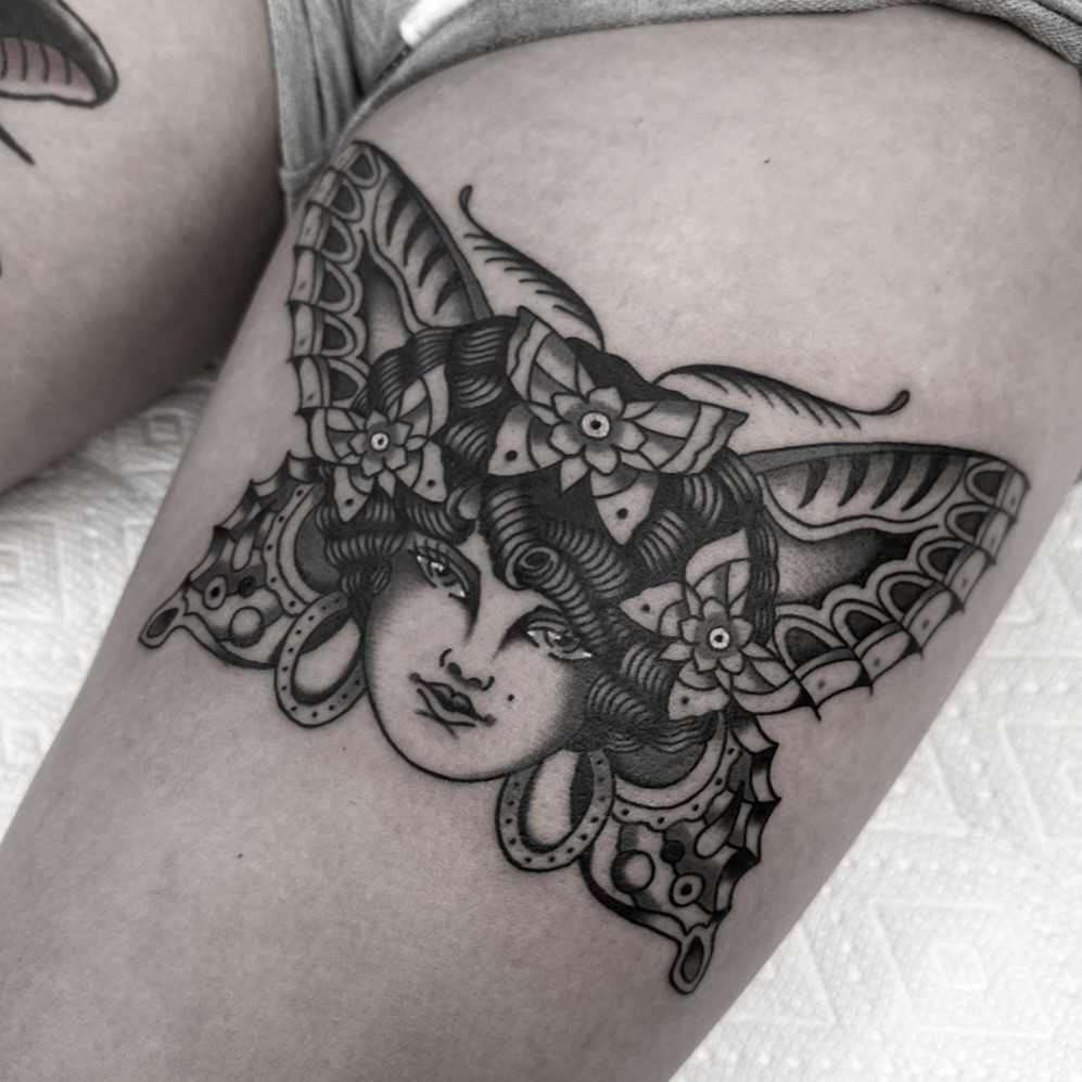 @travelertattoo_asheville #asheville #ashevilletattoo #ashevilletattooartist #tradtattoo #traditionaltattoo