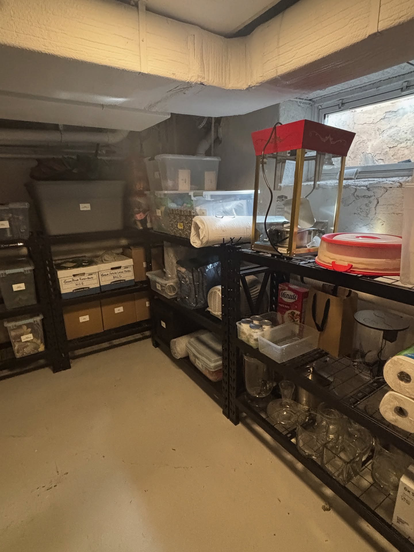 Basement before and afters! Not the best lighting but you can see we made a huge impact for this family! #mainlineparent #mainlineorganizer #mainlinemom #organizedhome #organizedlife