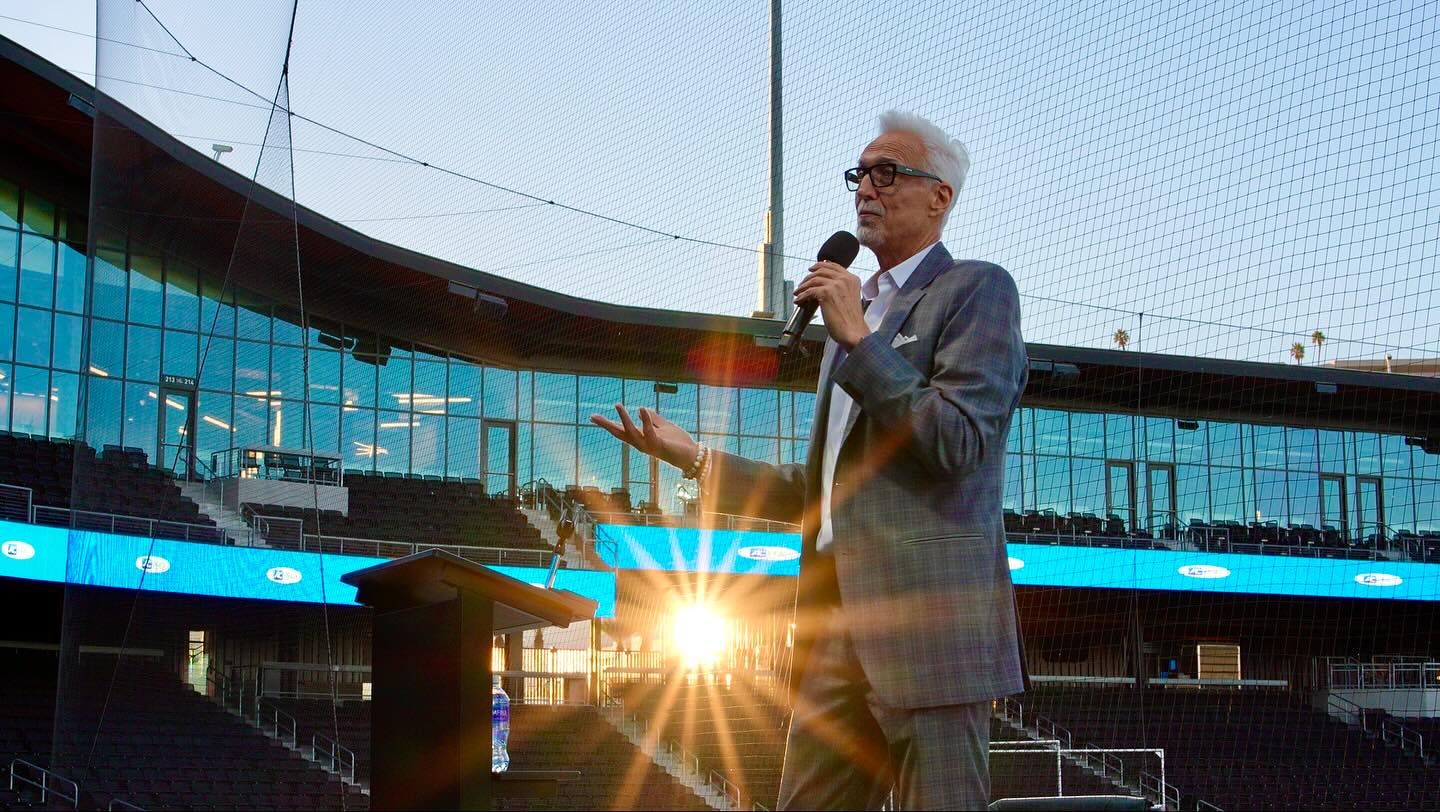 Speaking at Angel’s Stadium tomorrow in Anaheim! 🔥Excited about it!!