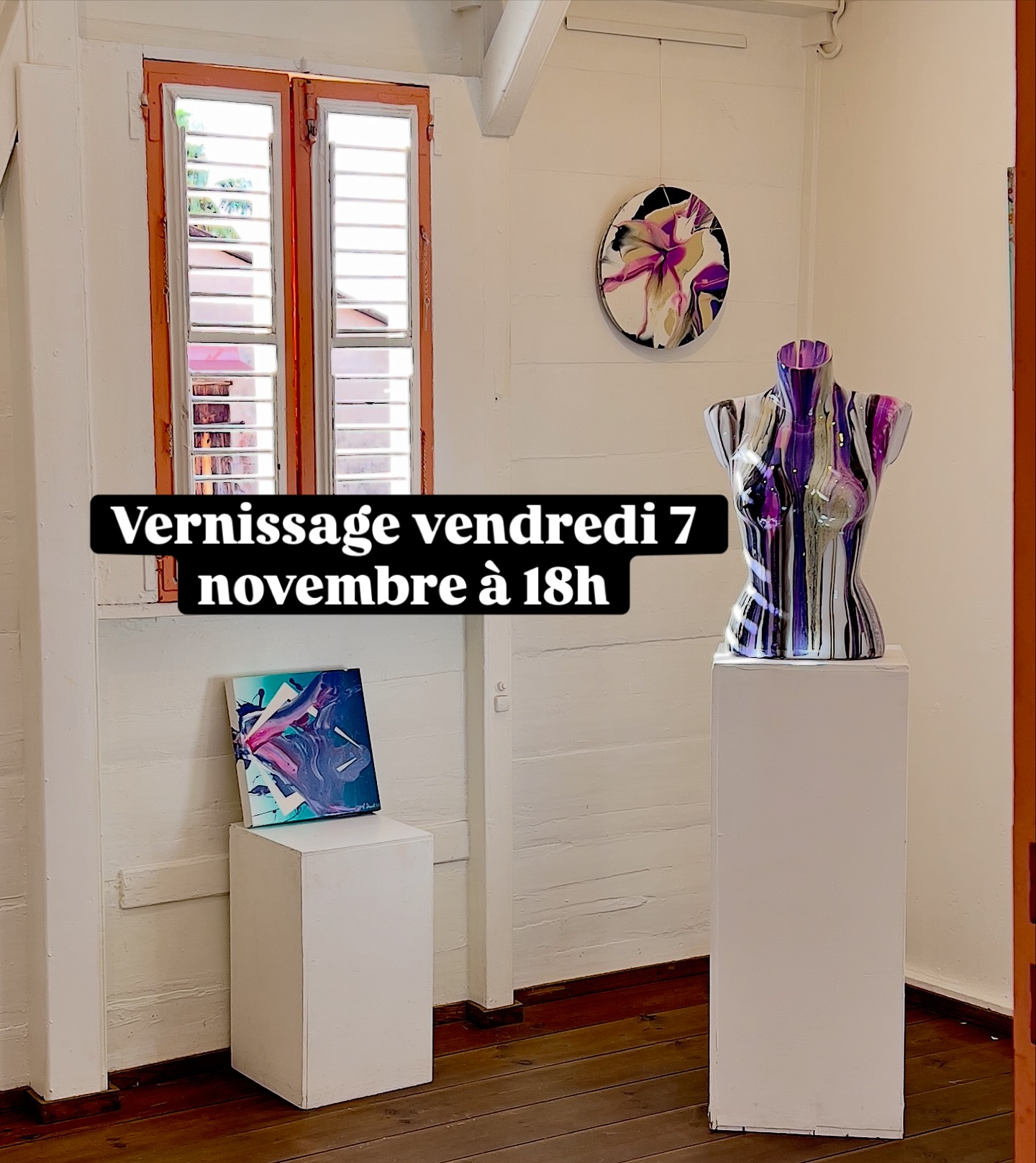 🎉Rdv à ne pas manquer !!!
Vernissage de l’exposition Seconde Nature au Créole Arts Café, moment suspendu entre découvertes et retrouvailles, instant de reconnections avec soi et également avec toutes les personnes sensibles à l’art !
❓Seras-tu présent à mon vernissage le 7 novembre à 18h au Créole Arts Café ?
Je t’y invite avec joie 🌺
#veroniquedural #peintureacrylique🎨 #creoleartscafemartinique #saintpierremartinique #vernissage #artistmartinique #buzzmartinique #ewag