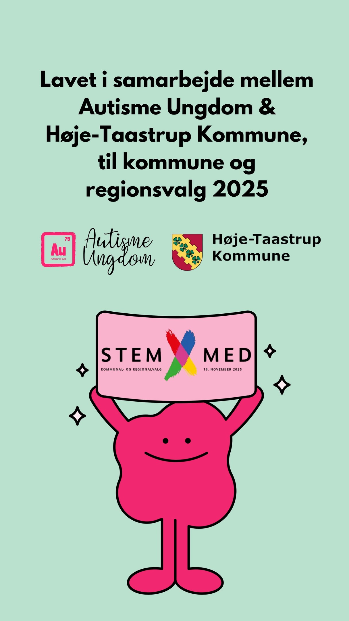 At deltage i demokratiet er vigtigt, men vi ved også, at det kan føles både fjernt og uoverskueligt.
Kommunal- og regionsrådsvalget nærmer sig, og det er faktisk her, mange af de beslutninger bliver taget, som påvirker vores hverdag mest, fx. kollektiv transport, uddannelse, fritidstilbud, specialtilbud og sundhed.
Derfor er det særligt vigtigt, at vi unge stemmer. Jo flere unge, der deltager, jo stærkere bliver vores stemme i beslutningerne om fremtiden 💬
Hvis du (ligesom os) synes, det kan være en udfordring bare at komme ned og stemme på selve dagen, så overvej at brevstemme 💌
Brevstemning betyder, at du kan afgive din stemme på forhånd.
Det kræver kun:
✅ At du ved, hvem du vil stemme på (eller at du vil stemme blankt)
✅ At du møder op i åbningstiden
✅ At du har gyldig legitimation med (pas, kørekort eller sundhedskort, fysisk eller digitalt)
Vores næstforperson, Viktor, har lavet en video sammen med Høje Taastrup Kommune, der viser præcis hvordan man brevstemmer.
#AutismeUngdom #Brevstem #Kommunalvalg #Regionsvalg #UngeStemmer #Demokrati #DinStemmeTæller #Lokalpolitik #stem2025