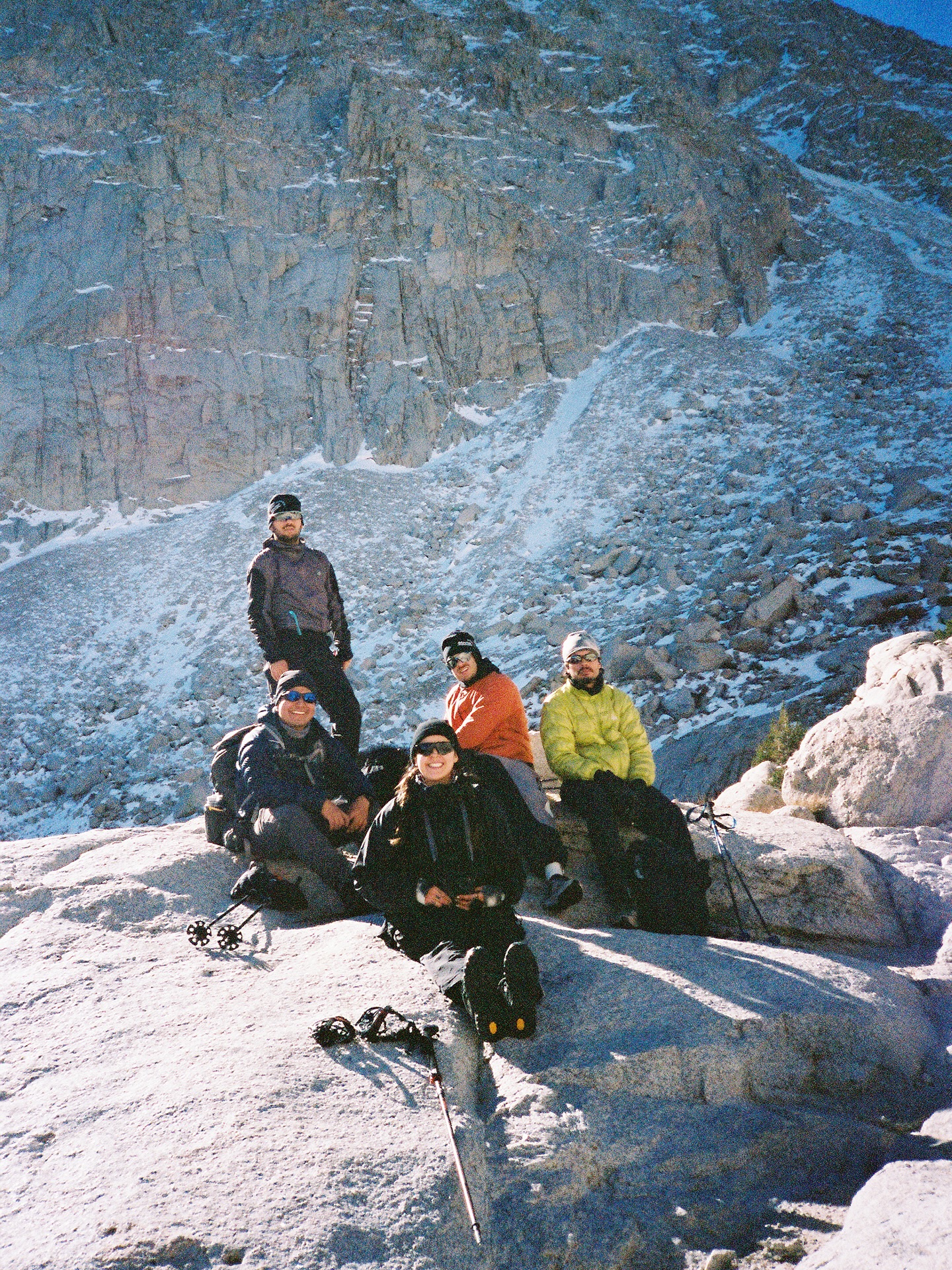 WHITNEY/TUMANGUYA
Attempt number 3 was supposed to be the one but sadly we didn’t get to summit this time around either. An accident on the switchbacks caused us to pivot and change plans. But the conditions were right. It was a bit frustrating but thinking back on it, I know we made the right call. The mountain and all its splendor will always be there. The trip itself was still worth it. Getting to spend time with friends and exploring the outdoors. Standing in such a beautiful place filled with so much energy. Definitely didn’t want to leave. Grateful for a body that can do stuff like this and friends who are down.