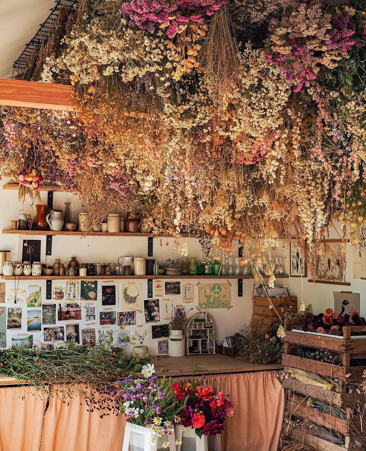 Floral Workshop 🌿
We are delighted to share that Bex Partridge @botanical_tales will be joining us with a Floral Workshop on Friday 14th November at 1:30pm 🍂
A Floral Artist, Bex grows and dries her own flowers to create stunning wreaths & installations for events and at venues across the country 🍂
Having recently written her third book, Bex will be sharing tips about growing and drying flowers, her inspirations as well as bringing copies of her books with her to share ✨
If you would like to join this Workshop at the Winter Brocante, please book directly through our website ~ see link above and click on Workshops 🍂
This Workshop is Free to take part but has limited places available, so booking is essential.
Friday 14th November at 1:30pm
The Winter Brocante
Larmer Tree
Nr Salisbury
#floralartist #driedflowers #botanicalart #flowersthroughtheseasons