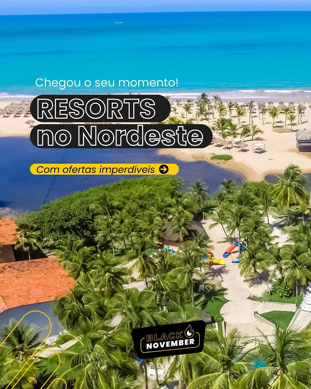 🌴 Black Friday BSS 🌴
As melhores promoções para o resort dos seus sonhos estão no ar! 🏖️
Aproveite descontos incríveis em pacotes All Inclusive e viva dias de puro descanso e diversão! 🍹✨
💬 Chame a Bss e faça já sua cotação!
#BlackFridayBSS #AllInclusive #ResortDosSonhos #ViagemPerfeita #BssTurismo