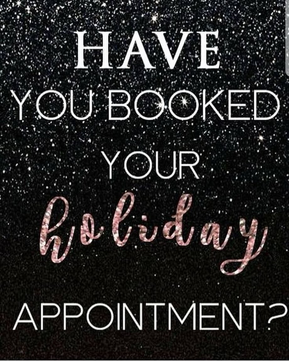 Book your November and December appointments now. 📞0825777551