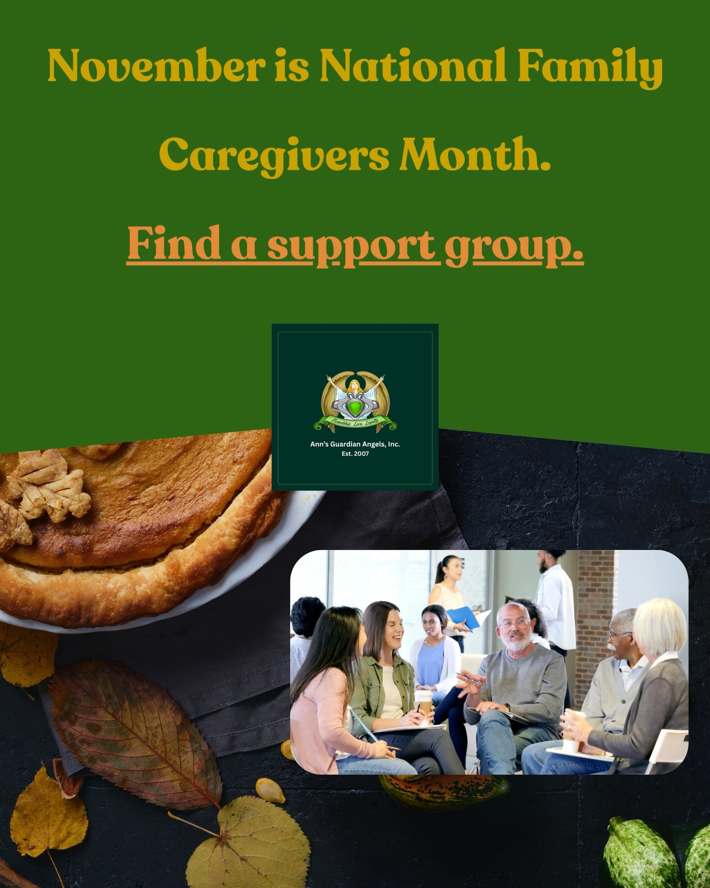 November is National Family Caregivers Month. Find a FREE Support group near you. https://www.mass.gov/info-details/support-groups-for-family-caregivers