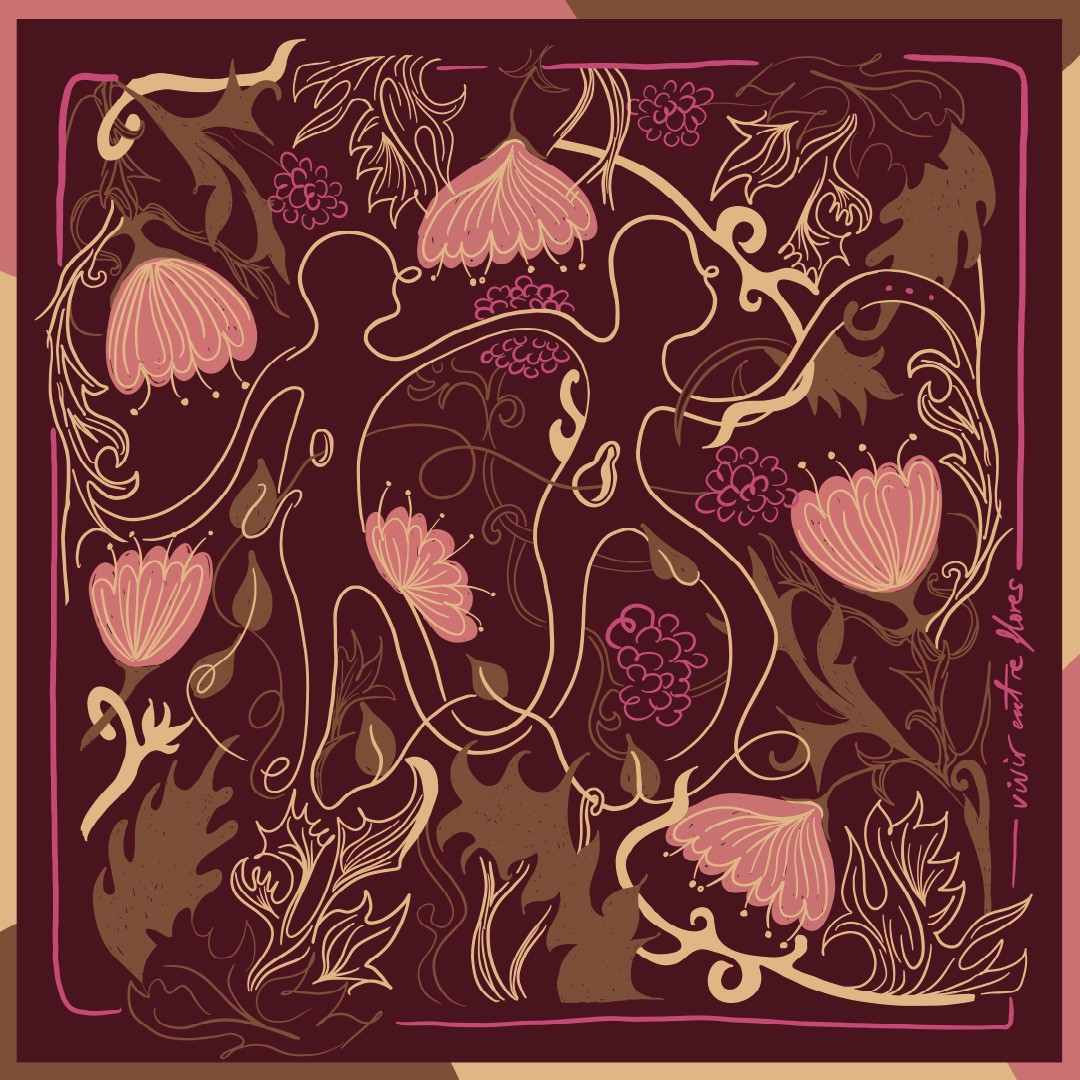 Hay flores que crecen de la herida,
y hay manos que nunca se sueltan, incluso cuando todo tiembla.
Este diseño de “Vivir entre flores” es para ellos — mis padres —
que atravesaron la enfermedad al mismo tiempo y encontraron en el otro la fuerza para seguir floreciendo.
Dos siluetas unidas, atravesadas por una misma flor.
Porque juntos aprendieron que el amor también sana. 🌷
#VivirEntreFlores #pañuelossolidarios #arteconpropósito #ilustración #arteconcorazón #amorquesana #esperanza #resiliencia #procesoCreativo #arteysolidaridad #creandoconamor #historiasquefloren #mdateliercreative