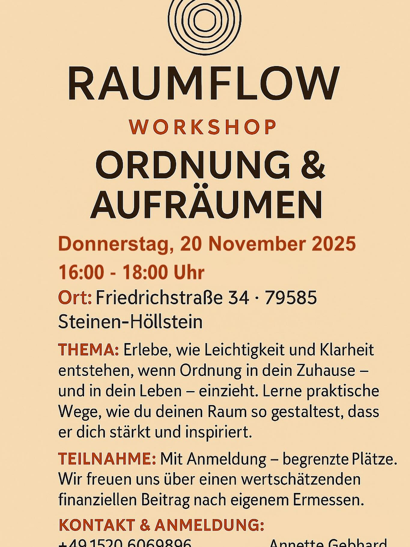 #ordnung #loslassen #ordnungssysteme #struktur #workshop