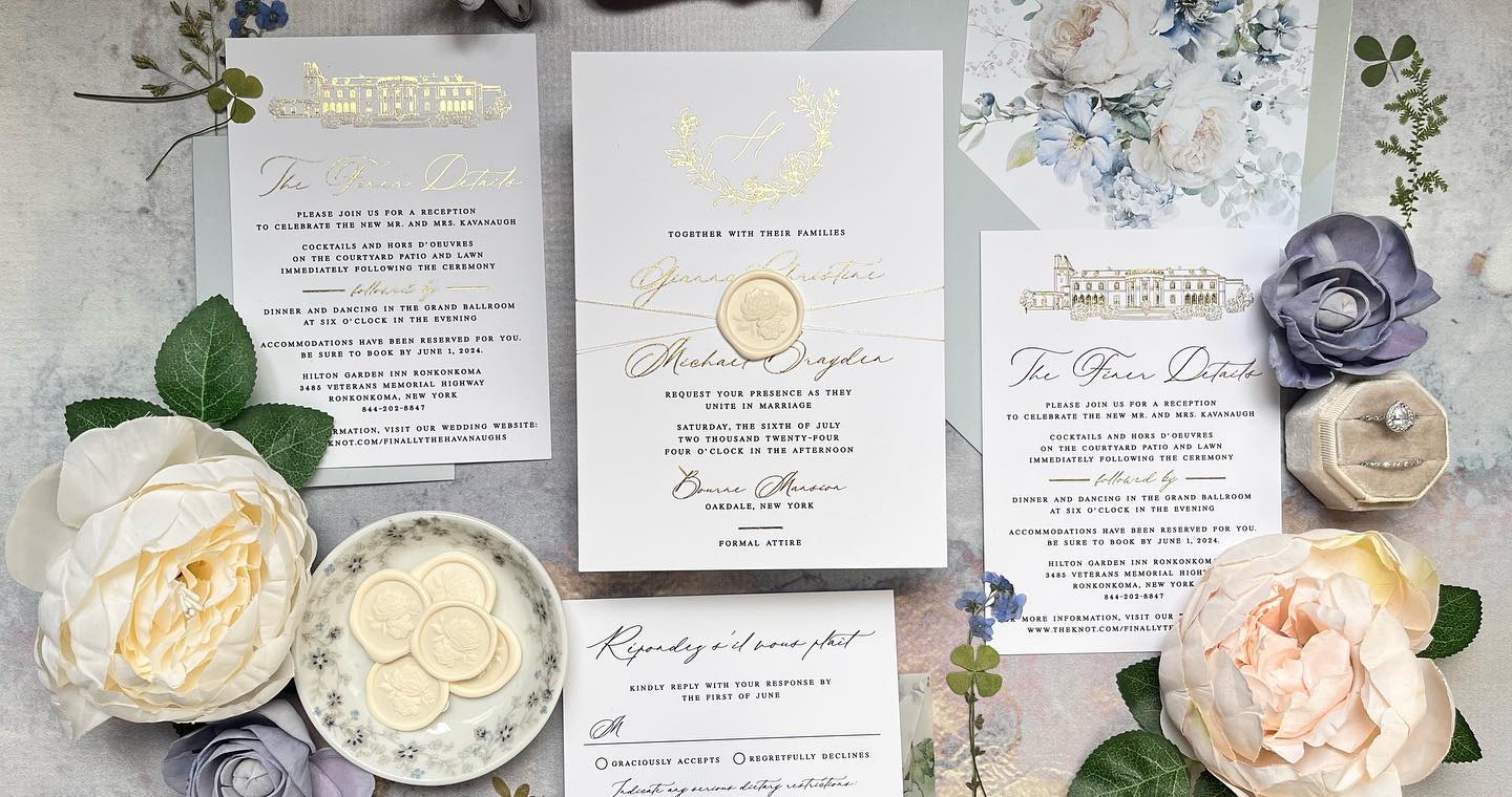 The box arrives and you pause. Inside is the first heirloom of your marriage, the document that begins your new family. Read the full story on our blog. Link in Bio.