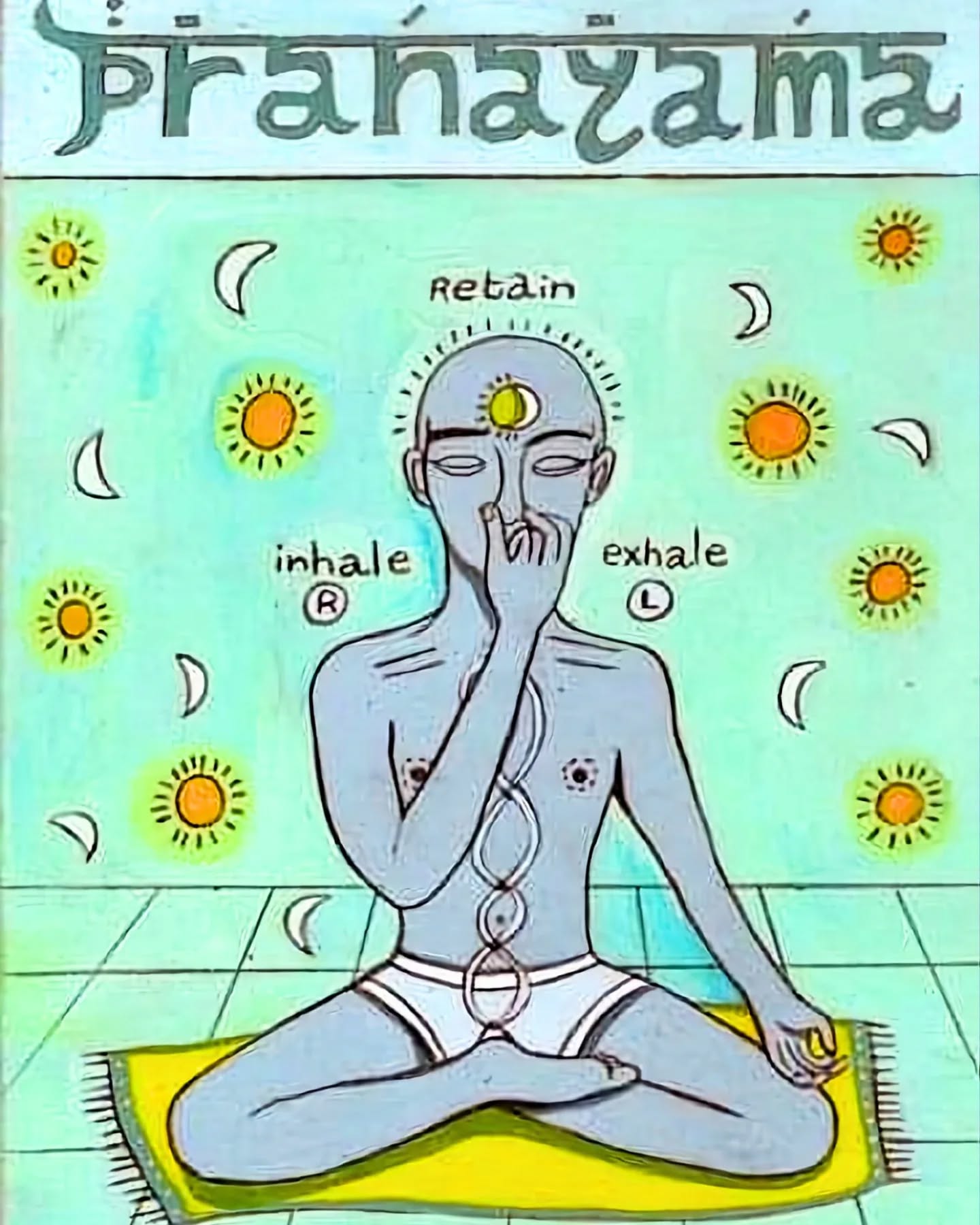 PARA QUE SERVE O PRANAYAMA?
Técnica de respiração consciente
Este pranayama auxilia no controle da mente, pois acalma a respiração e permite que as etapas da respiração tenham efeito positivo no corpo.
Etapas:
1. Inspiração por uma narina tampando a outra com o dedo;
2. Retenção com pulmões cheios (tampando as duas narinas com dois dedos);
3. Expiração pela outra narina tampando a outra com o dedo;
4. Retenção com pulmões vazios (tampando as duas narinas com dois dedos).
• Retenha o ar por 5 segundos alternando entre as narinas e entre os pulmões cheios e vazios;
• Repita o processo por pelo menos 5 ciclos completos.
Inspiração: Hierophant
http://www.hierophant.com.br/
🌬